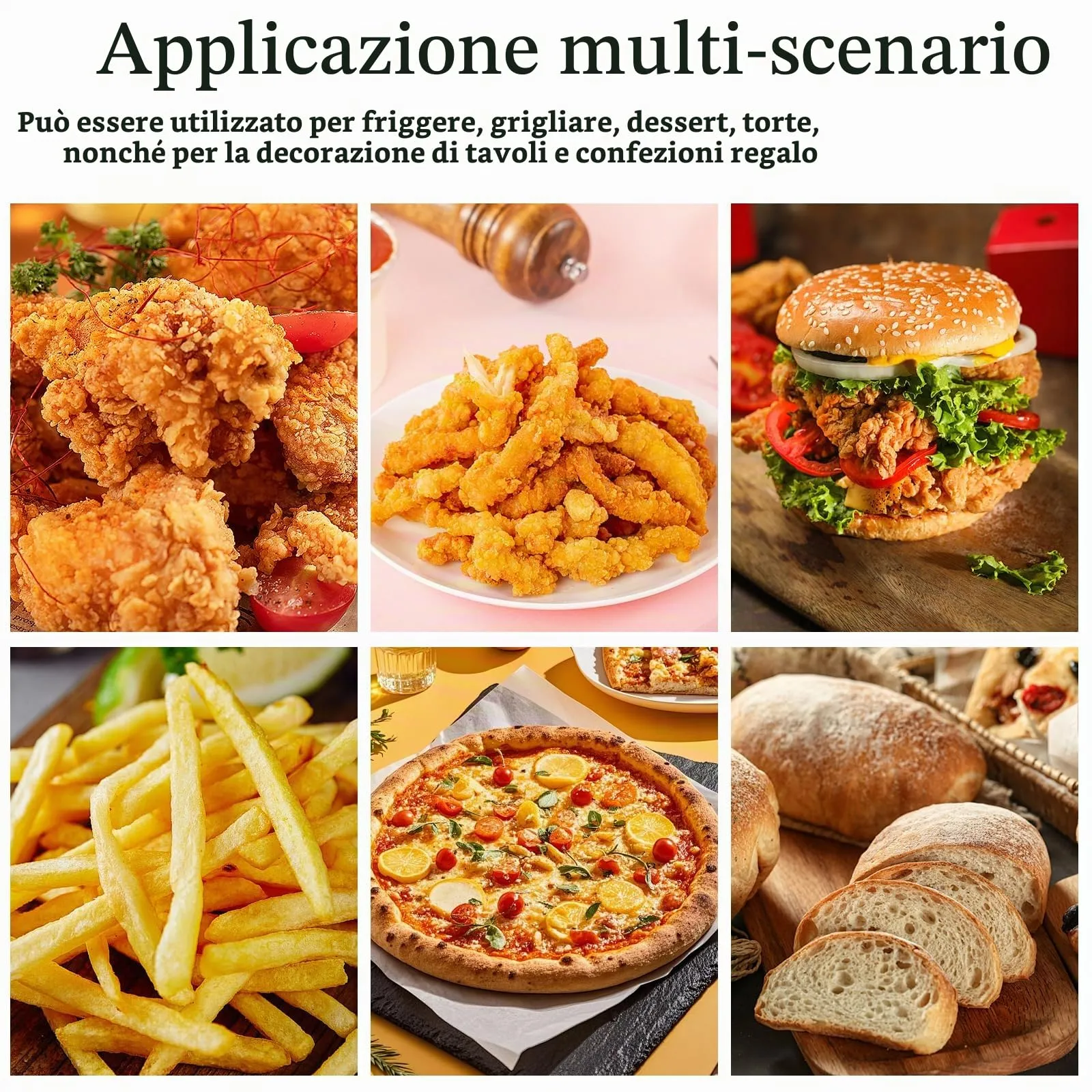 Rieoany Centrini Monouso in Carta Pizzo, 25 cm, 100 Pezzi - immagine 6