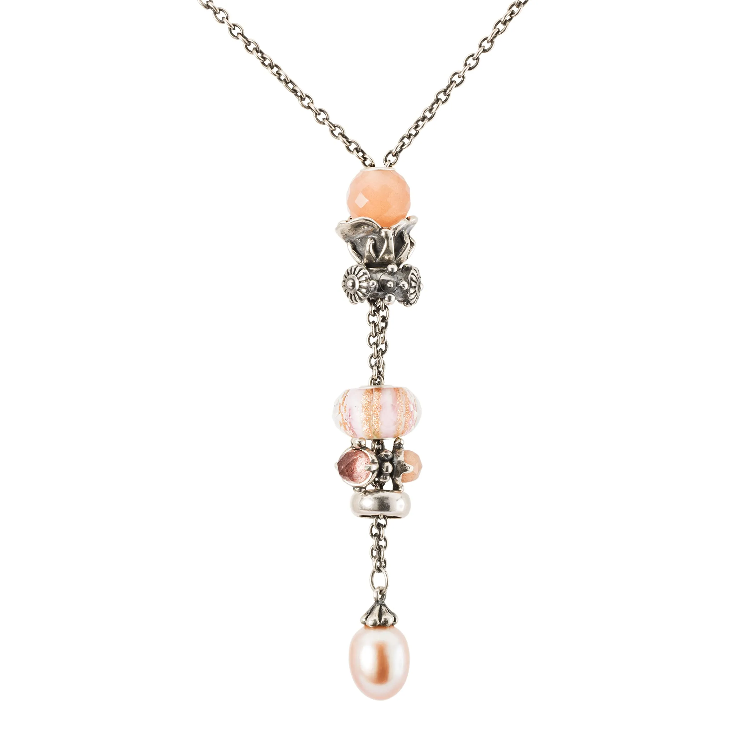 Trollbeads Melodia Perle di Vetro Rosa TGLBE-30100 - immagine 6