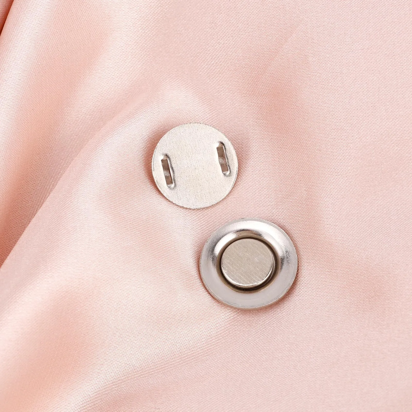 Goktvai 6 Mini Adattatori Magnetici per Spille, Boutonnière, Corsage e Distintivi, Argento - immagine 7