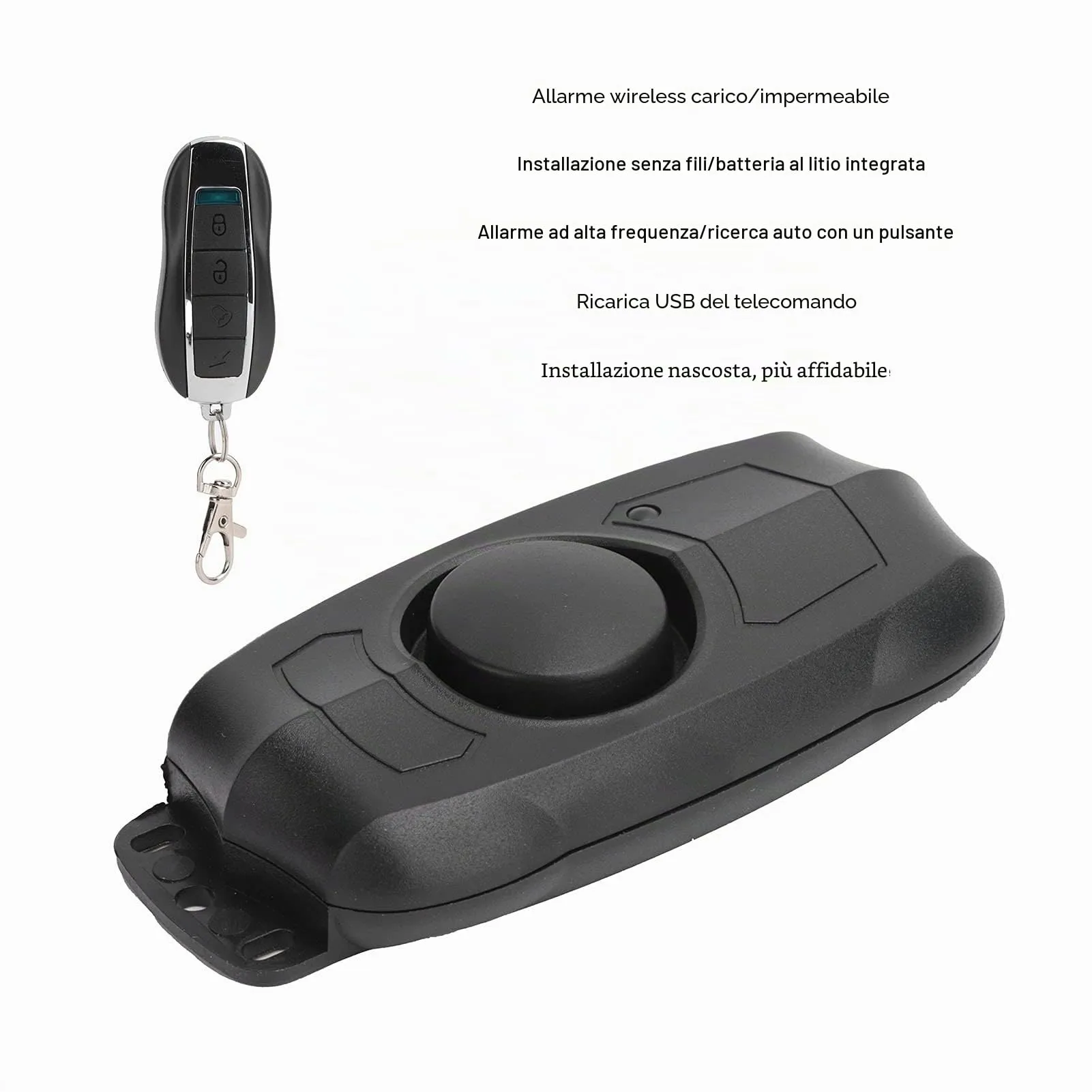 FOLOSAFENAR Allarme Antifurto Wireless 150dB per Scooter Elettrico, Moto, Biciclette, Porte e Finestre - immagine 7