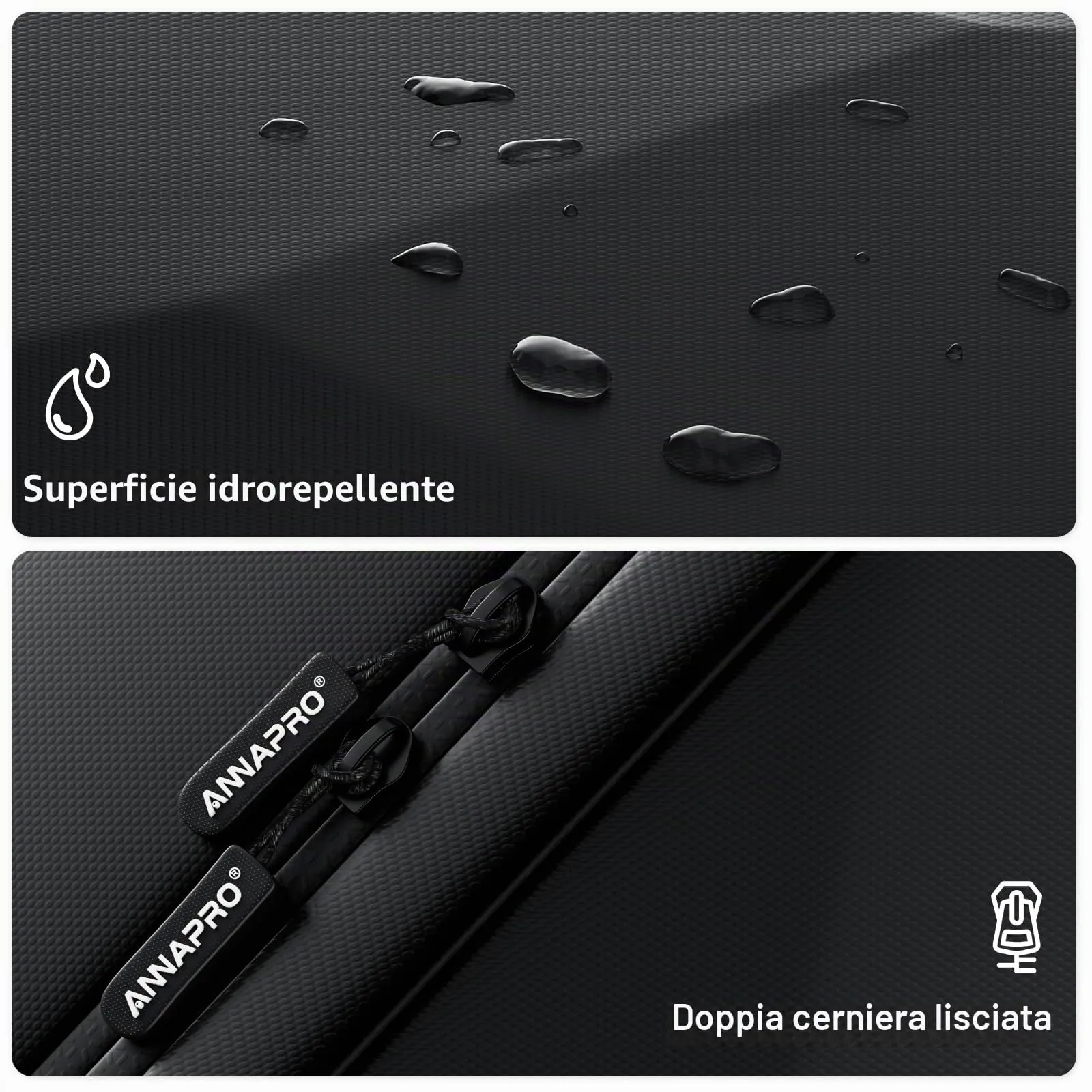 Retear Custodia Rigida da Trasporto per Meta Quest 3S, Quest 3, Quest 2, Vision Pro, Pico 4, Compatibile con Kiwi Design e Bobovr Elite, Zaino a Tracolla - Nero - immagine 3