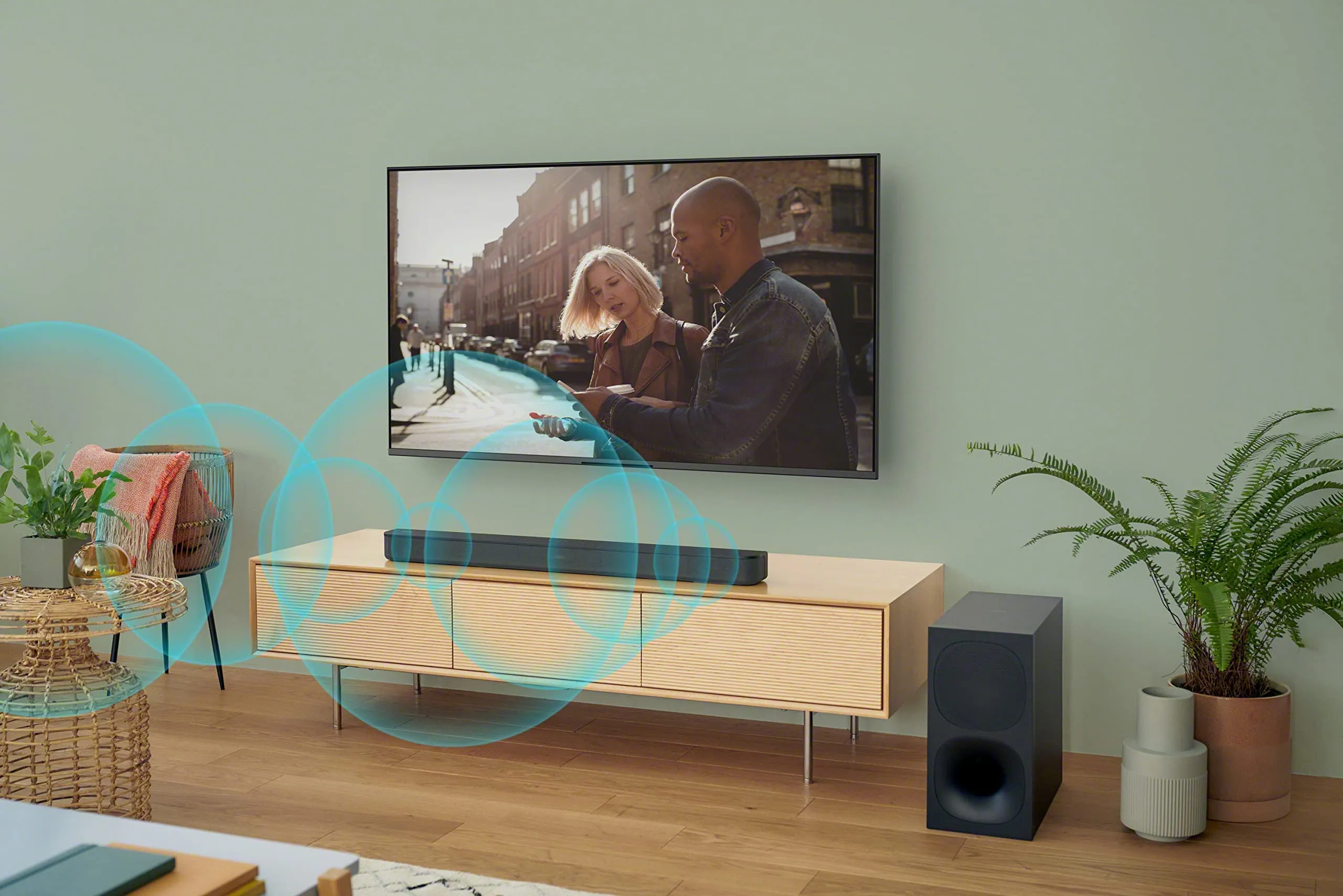 Sony HT-S400 Soundbar 2.1 Canali 330W con Subwoofer Wireless, Bluetooth e Dolby Digital - immagine 6