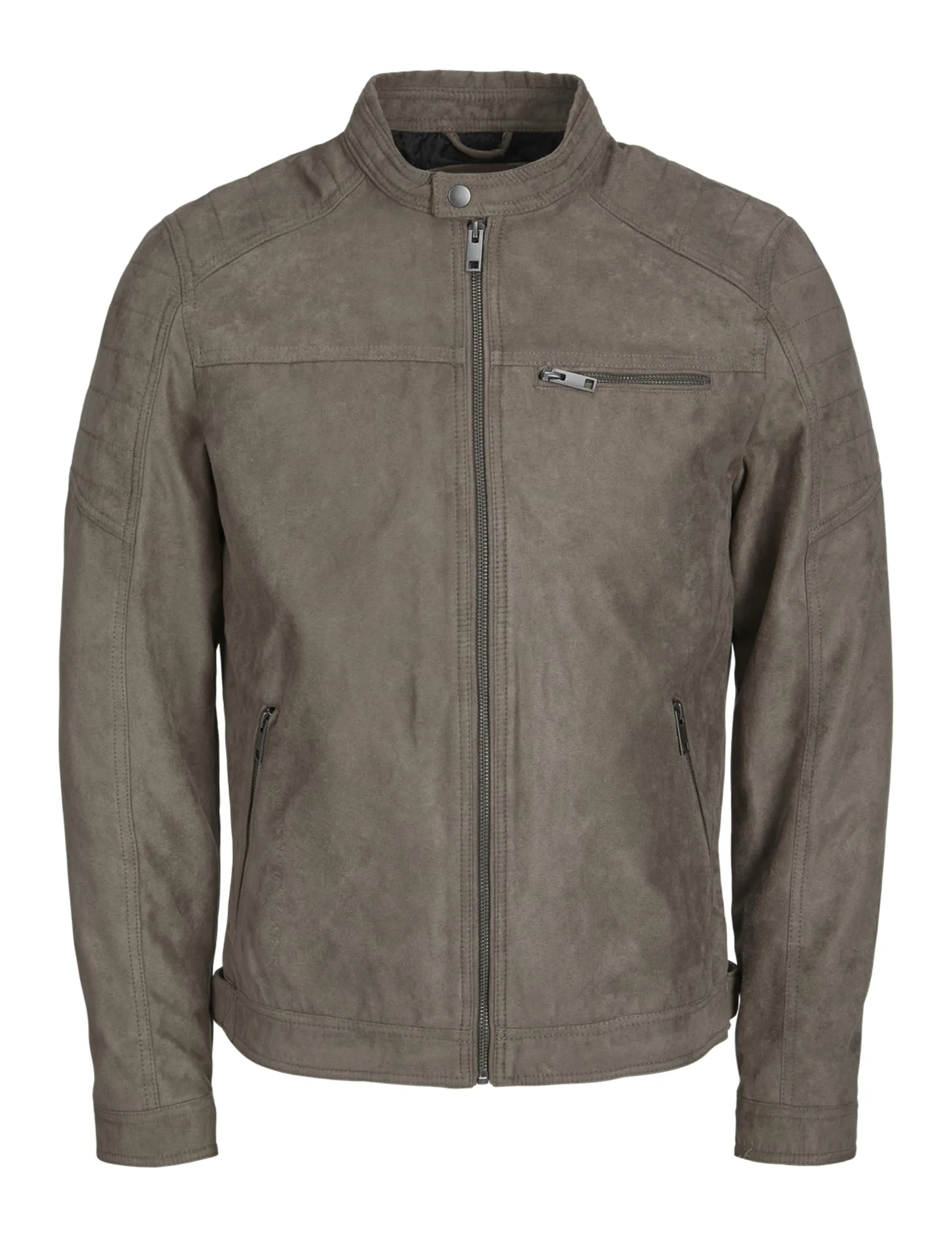 Jack & Jones Giacca in Finta Pelle Scamosciata - immagine 1