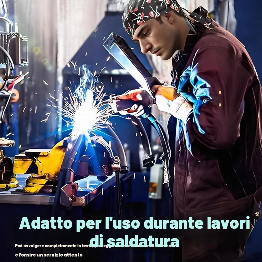 GILWUMO Bandana Sportiva Elastica per Uomini e Donne, Cappello da Bici Estivo con Asciugatura Rapida - immagine 4