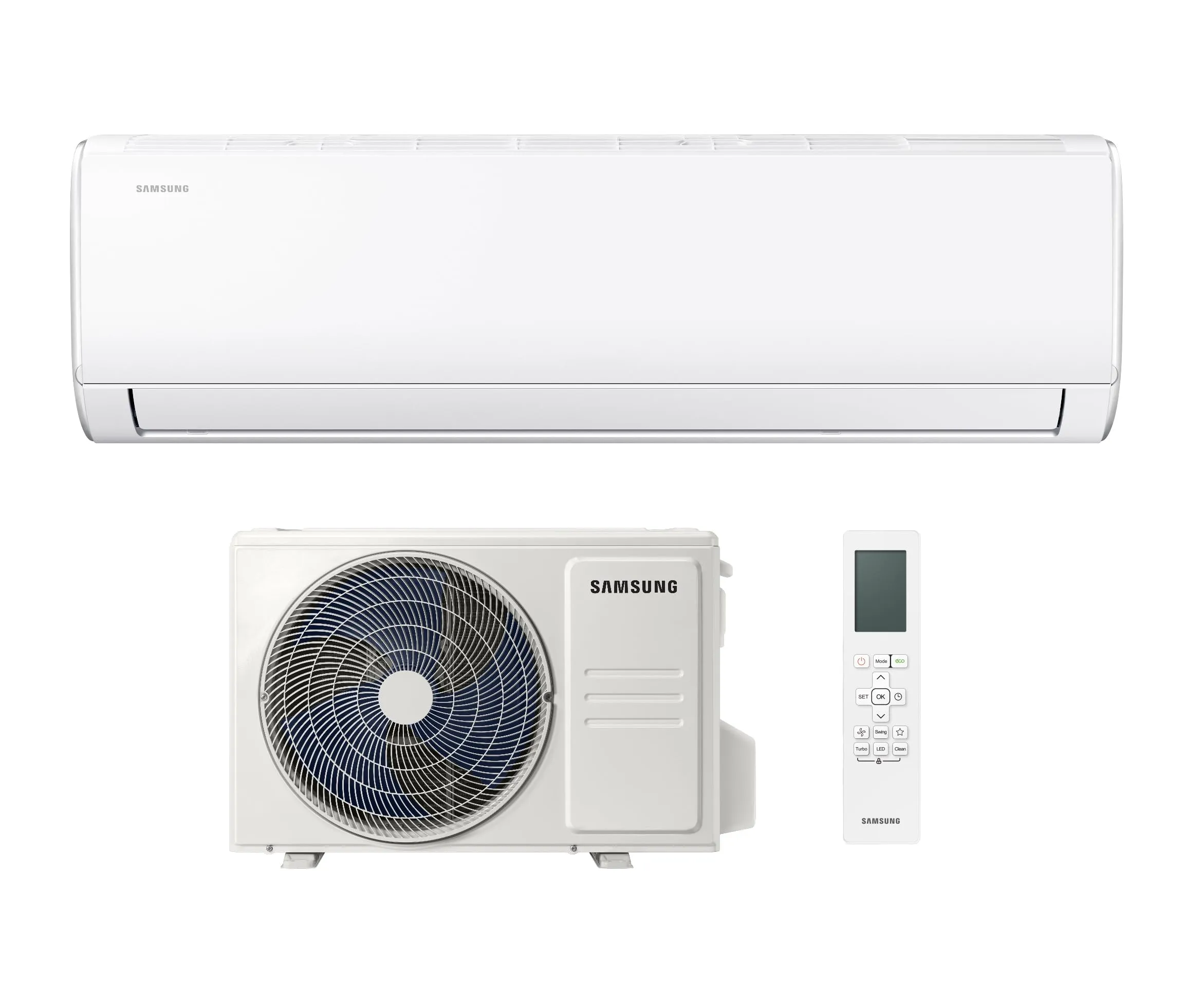 Samsung AR30 Panarea Climatizzatore Monosplit Pompa di Calore 18000 BTU F-AR18ARH Bianco - immagine 1