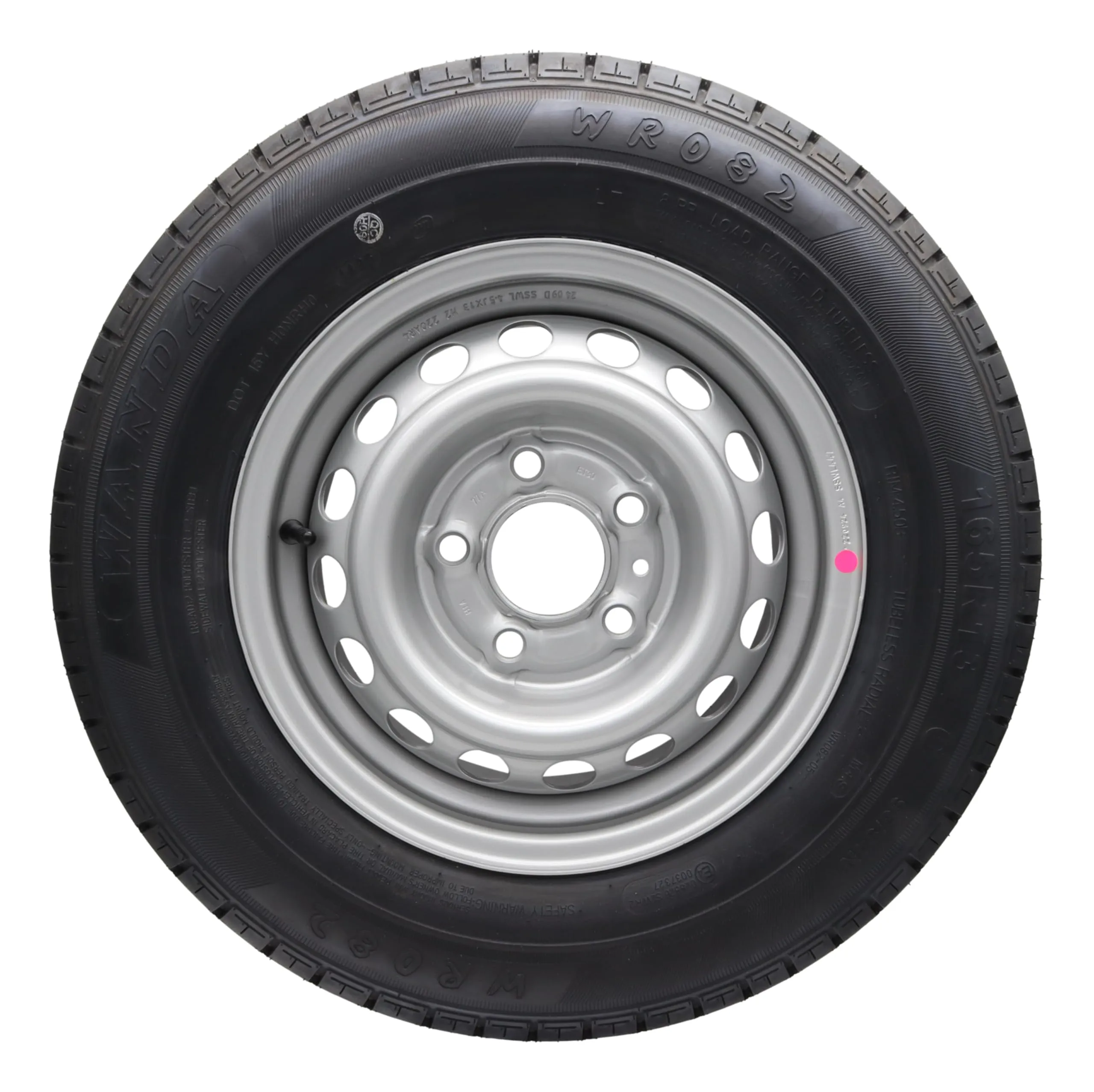 trailer parts4u Ruota completa 165R13 C 96/94N 5x112 per rimorchi auto 4,5Jx13 - immagine 4