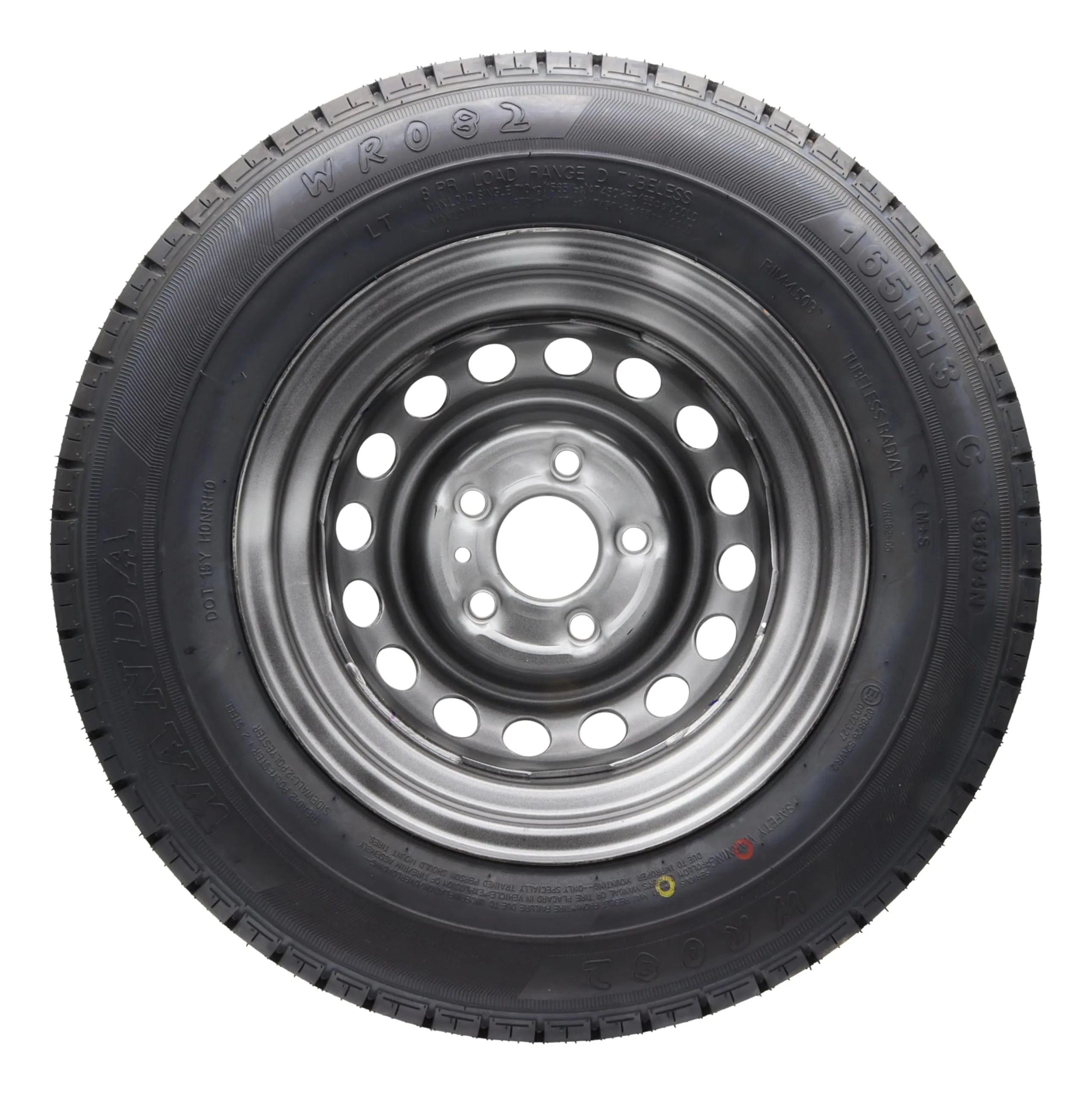 trailer parts4u Ruota completa 165R13 C 96/94N 5x112 per rimorchi auto 4,5Jx13 - immagine 5