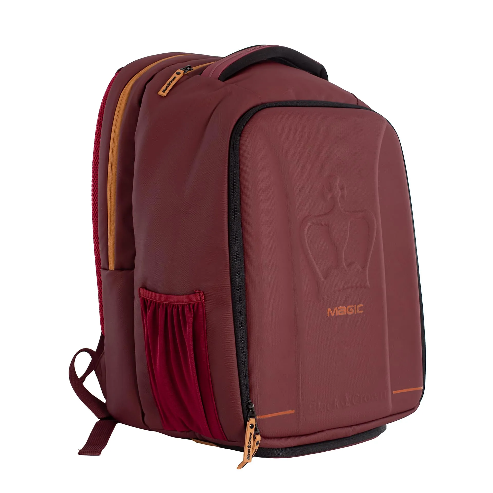 Black Crown Magic Backpack Burgundy/Gold - immagine 3