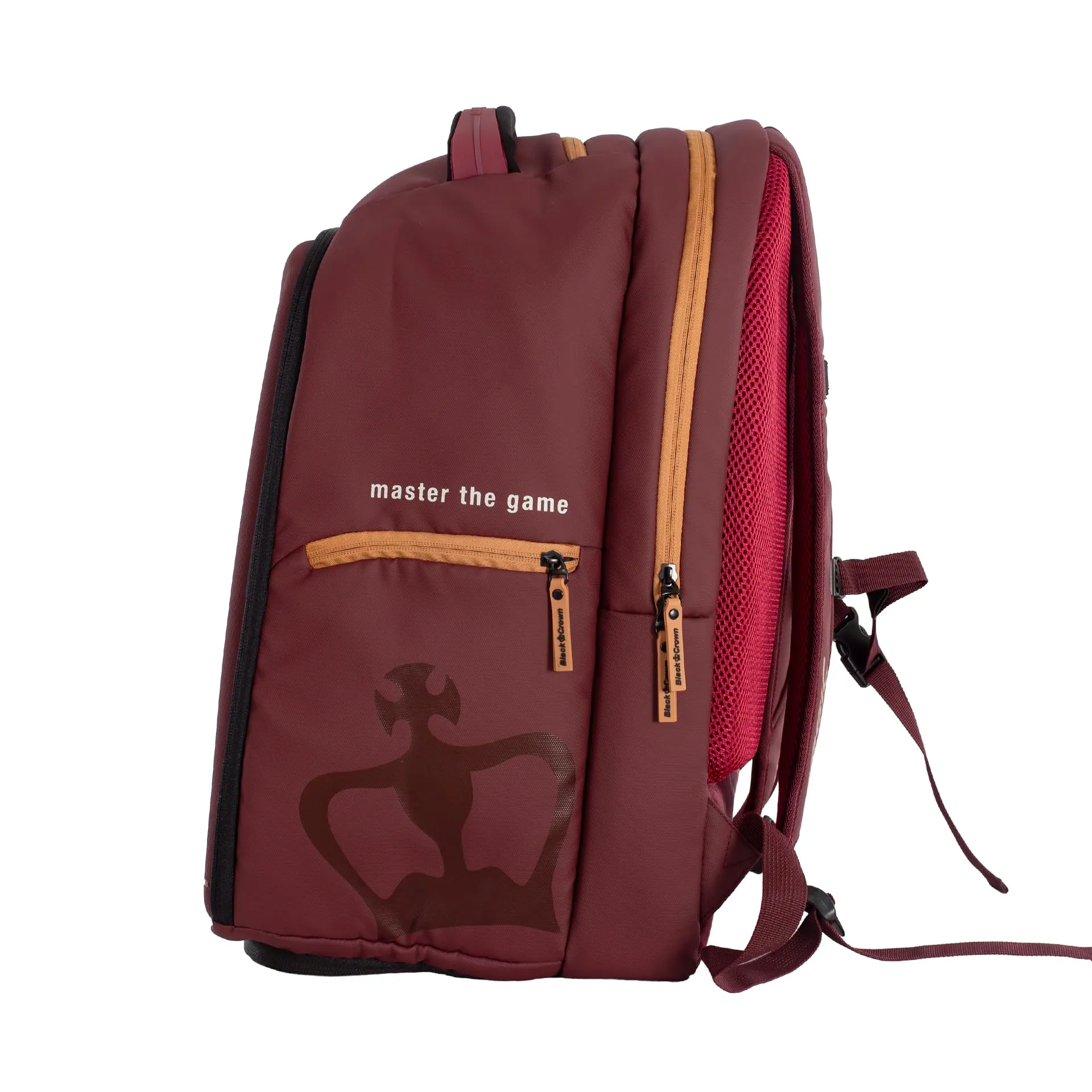 Black Crown Magic Backpack Burgundy/Gold - immagine 5