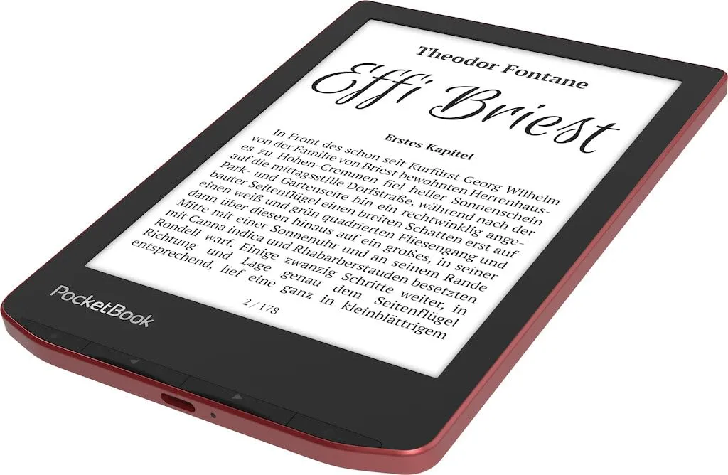 PocketBook Verse Pro E-Reader, 6'' E-Ink Carta HD Touchscreen, 16 GB, WiFi, Bluetooth, Azzurro - immagine 6