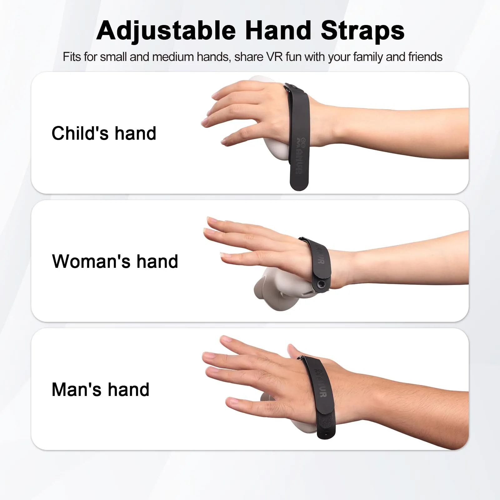 AMVR Grip Straps per Oculus Meta Quest 3S e Quest 3 in Silicone - immagine 6