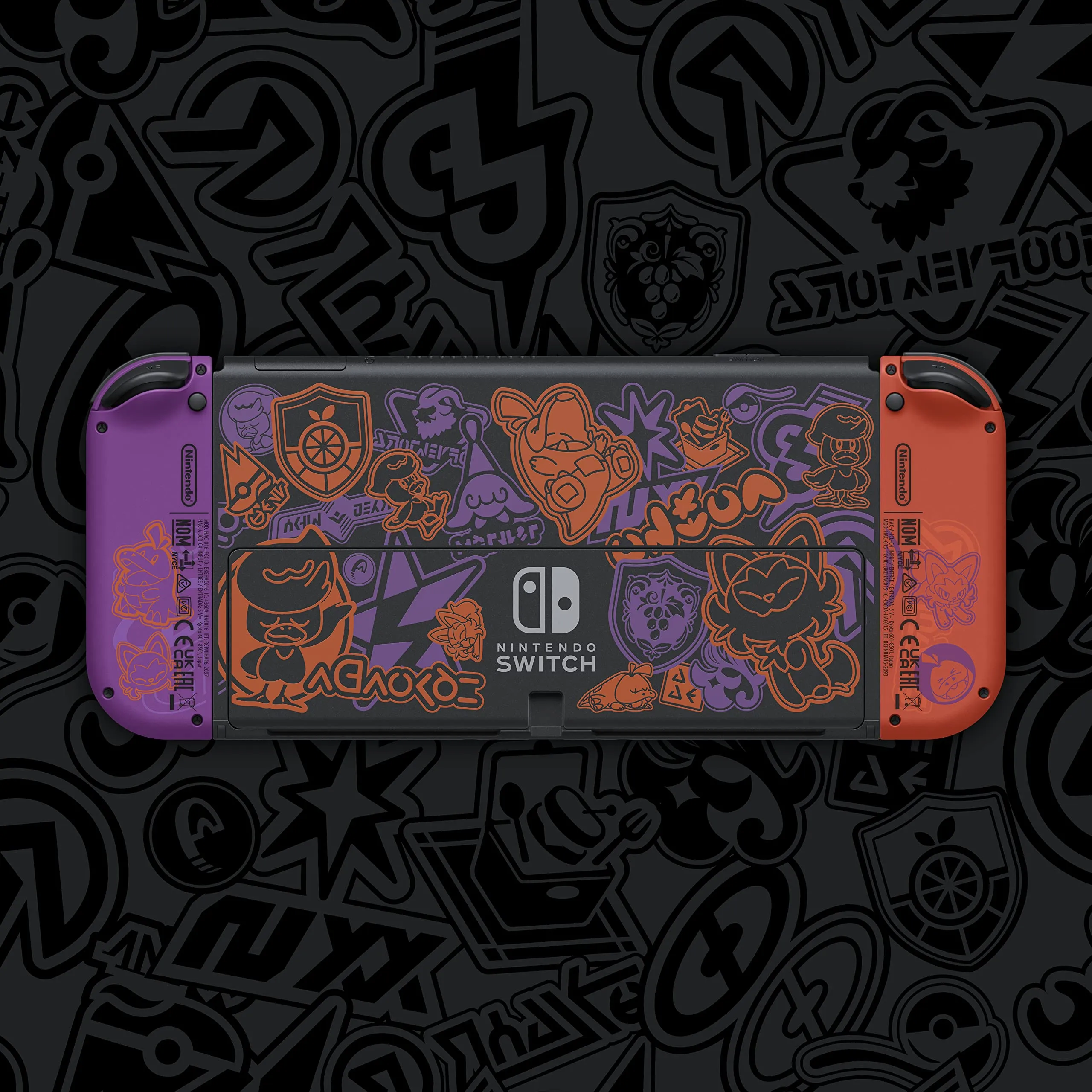 Nintendo Switch OLED Special Edition Pokémon Scarlet & Violet - White - immagine 4