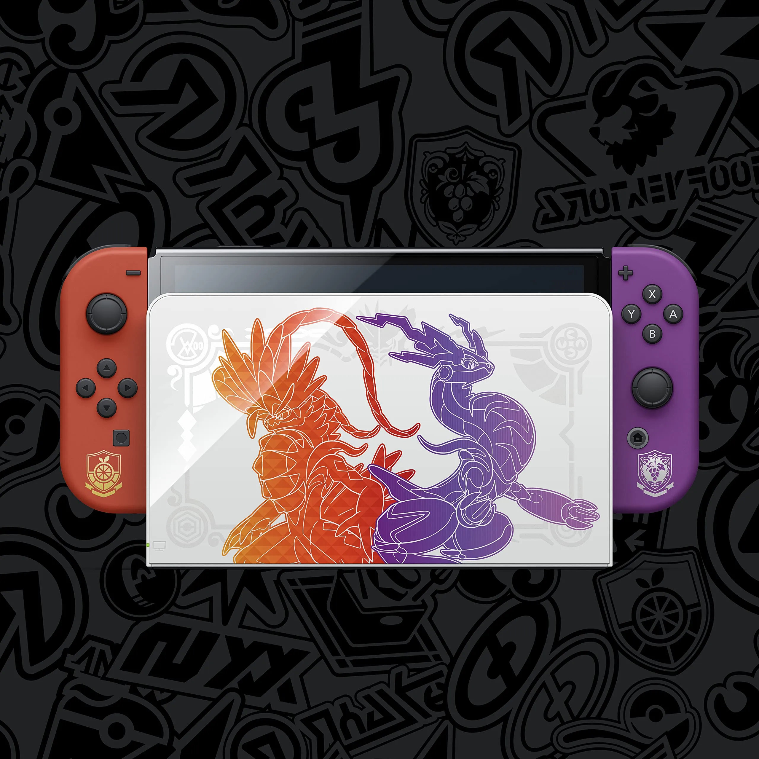 Nintendo Switch OLED Special Edition Pokémon Scarlet & Violet - White - immagine 5