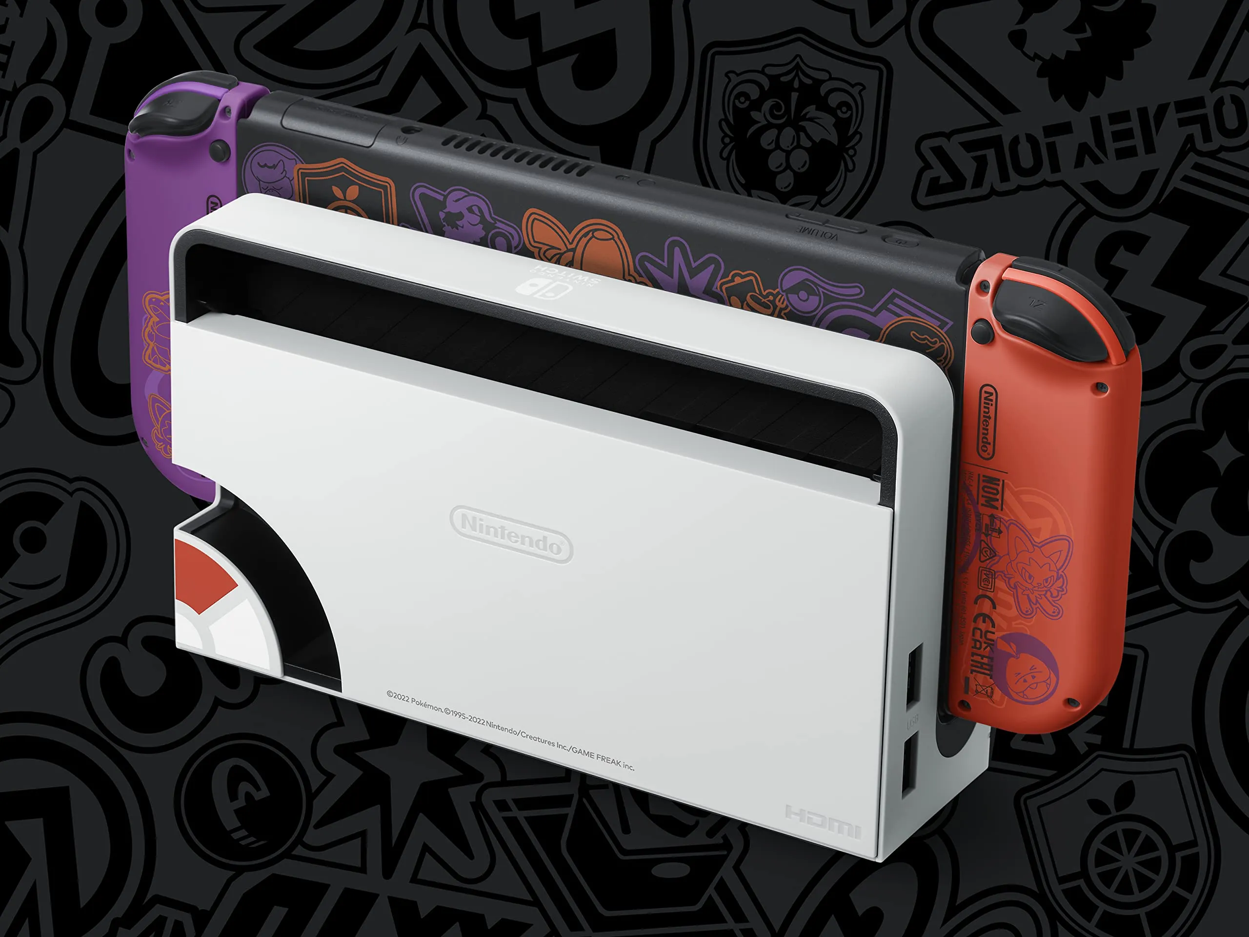 Nintendo Switch OLED Special Edition Pokémon Scarlet & Violet - White - immagine 6