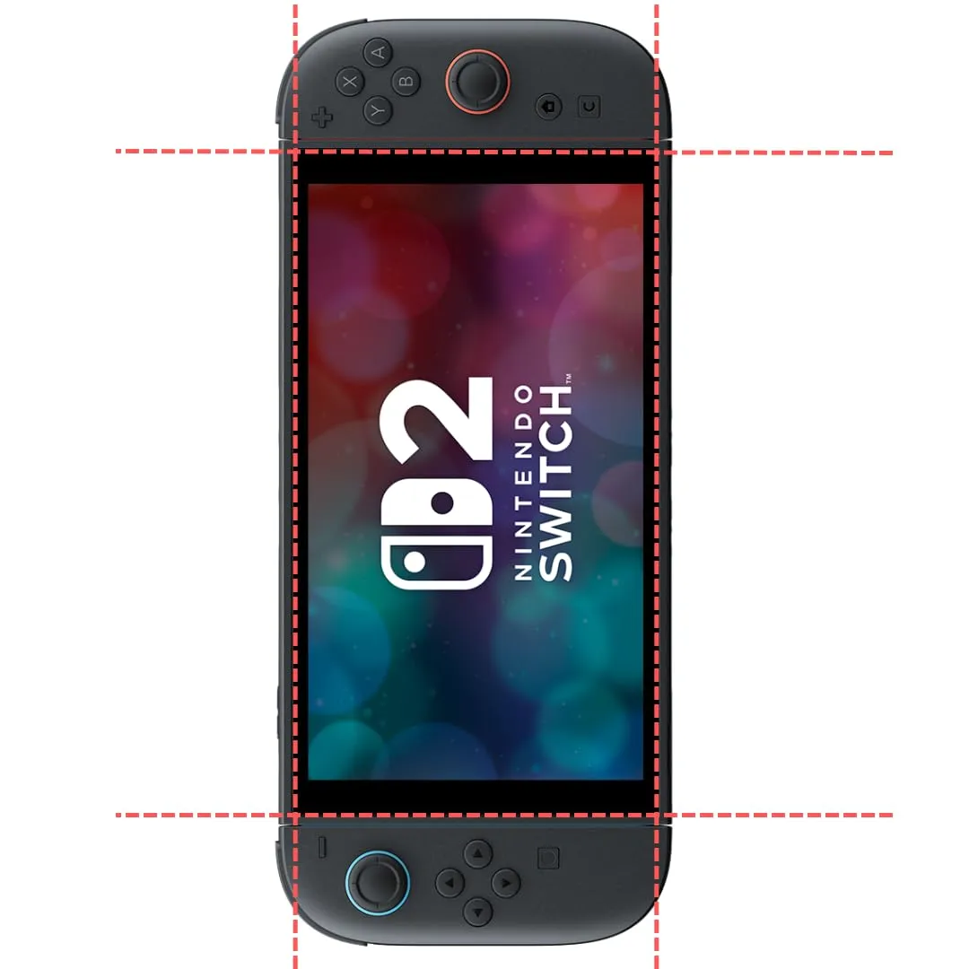 PHONILLICO Pellicola Protettiva in Vetro Temperato per Nintendo Switch 2 (2025), 2 Pezzi - immagine 4