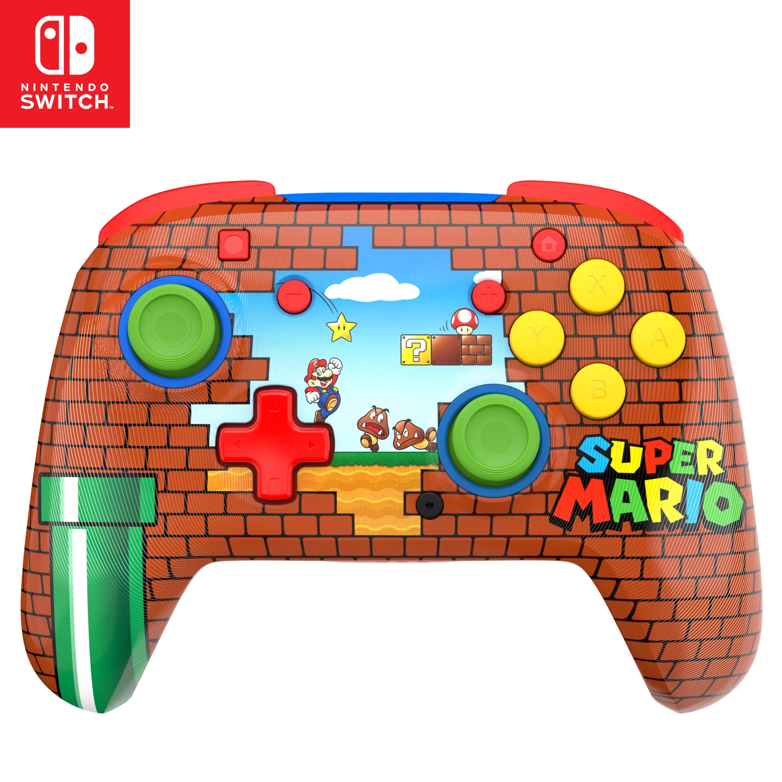 Turtle Beach Rematch Mario Bricks Wireless Gaming Controller for Nintendo Switch - immagine 1
