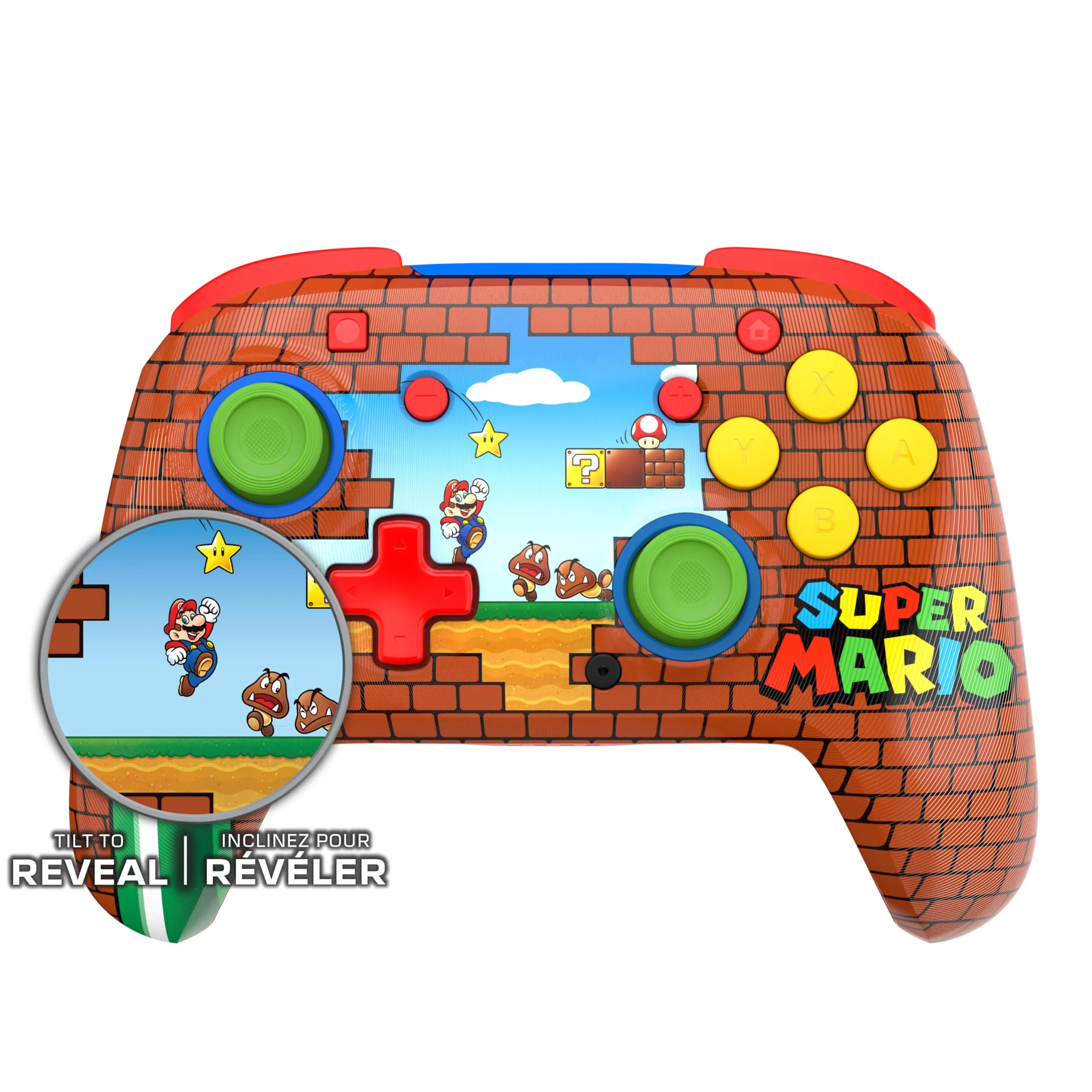 Turtle Beach Rematch Mario Bricks Wireless Gaming Controller for Nintendo Switch - immagine 2