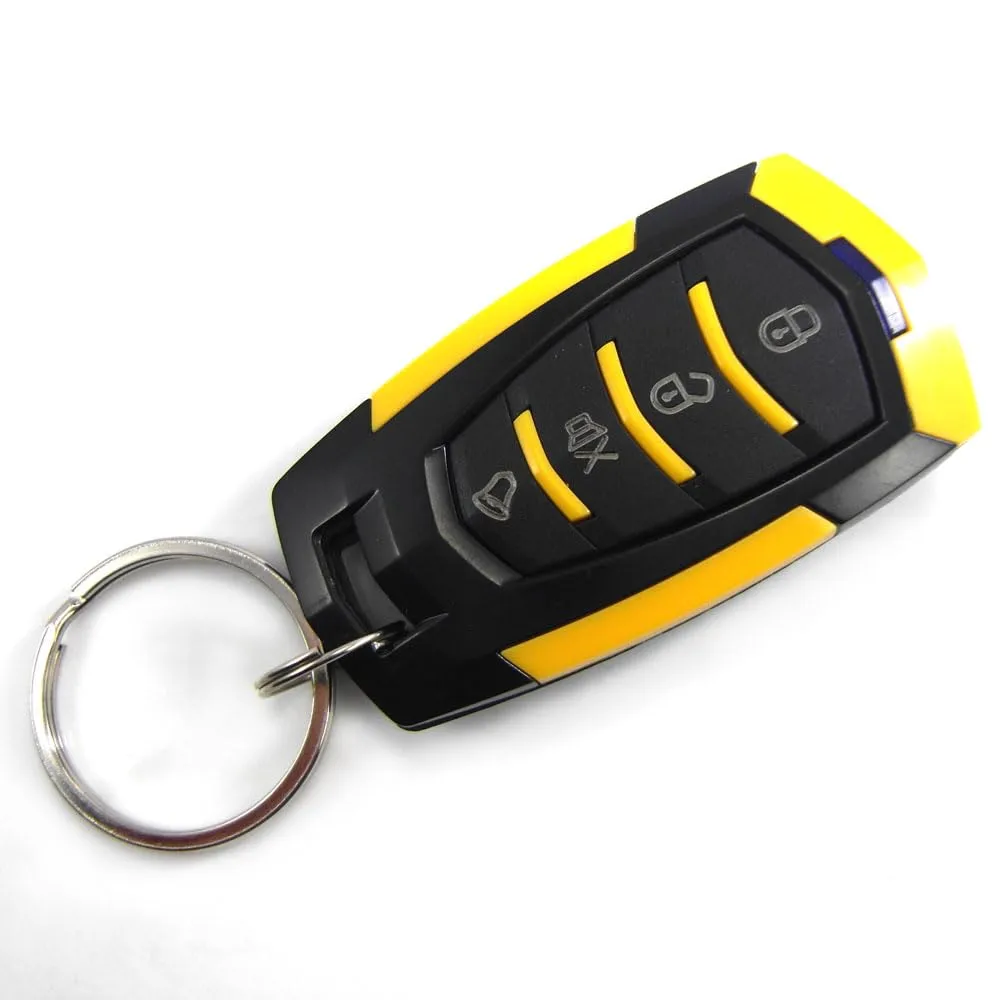Shkalacar Allarme Universale per Auto 12V con Sensibilità a 7 Livelli e 2 Telecomandi - immagine 2