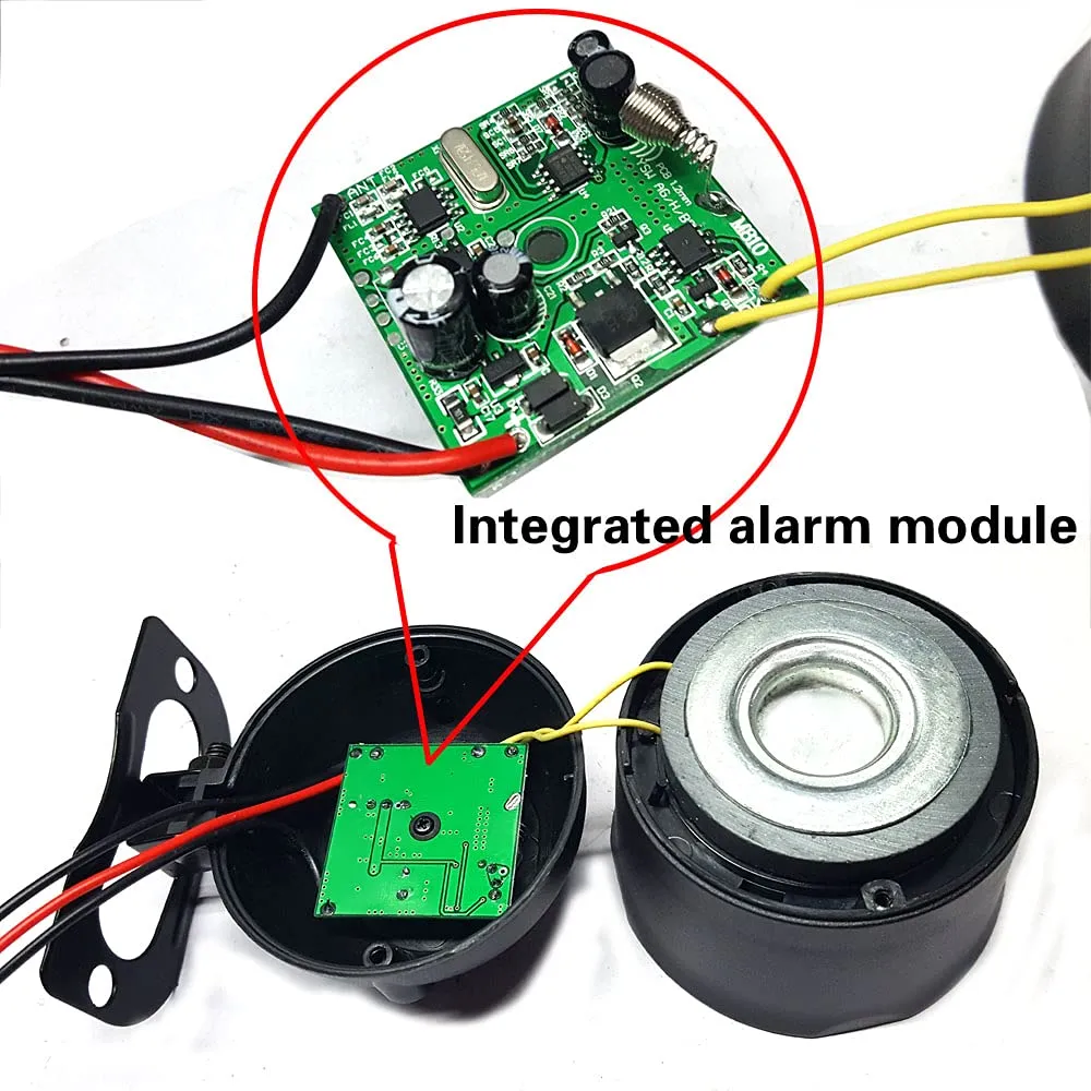 Shkalacar Allarme Universale per Auto 12V con Sensibilità a 7 Livelli e 2 Telecomandi - immagine 8