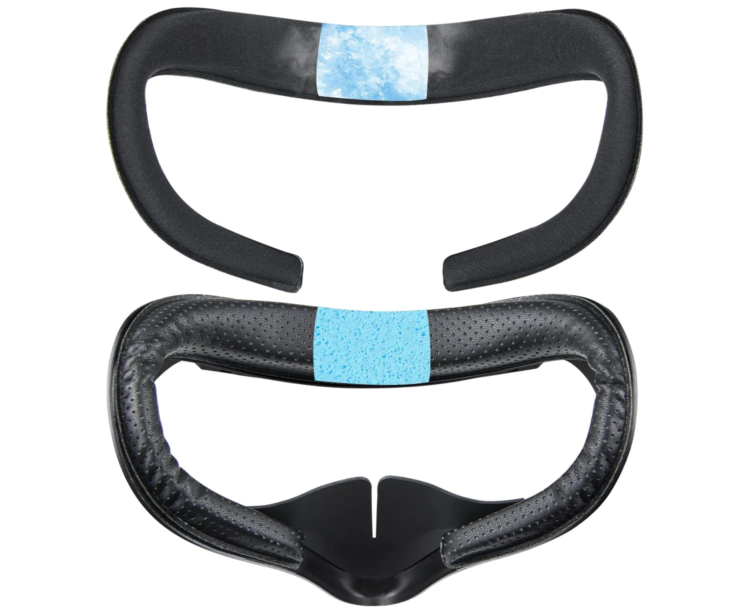 SOULWIT Cuscino Facciale Gel Raffreddamento Ricambio per Meta Quest 2 con Protezione Nasale, 2 Pezzi - immagine 1