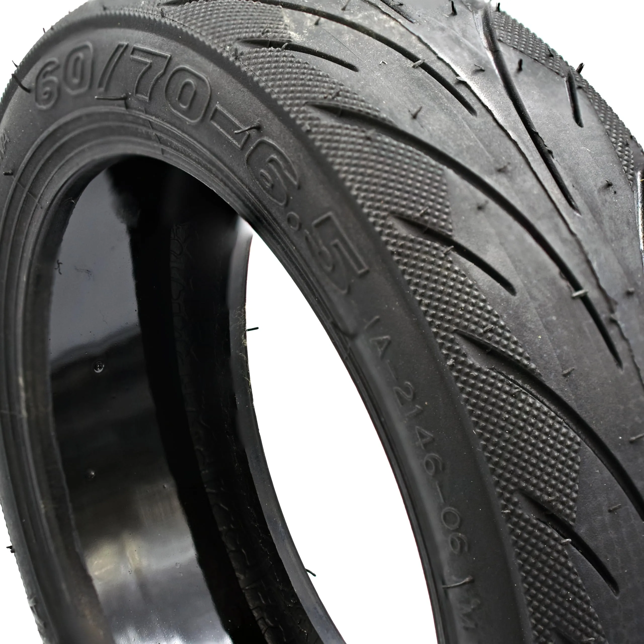 myBESTscooter Pneumatico Tubeless Autoriparante per Segway Ninebot G30 Max, 60/70-6.5, con Valvole, SG-G30-GEL-TBLS-2PC - immagine 3