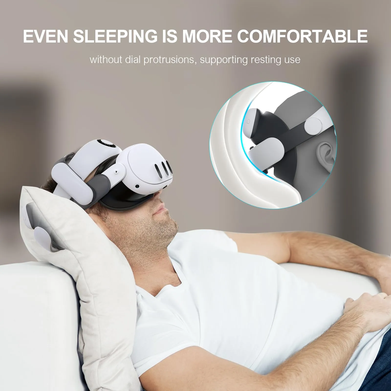 BOBOVR S3 Pro Cinturino per Testa con Batterie B100 da 10000 mAh e Sistema di Aria Condizionata per Quest 3/Quest 3S - immagine 6