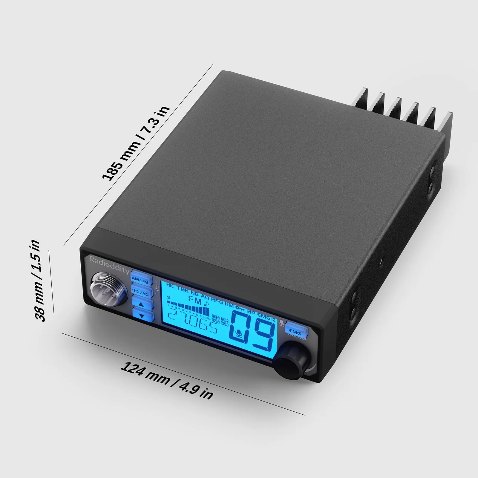 Radioddity CB-500 Portable CB Radio 4W AM FM - immagine 8