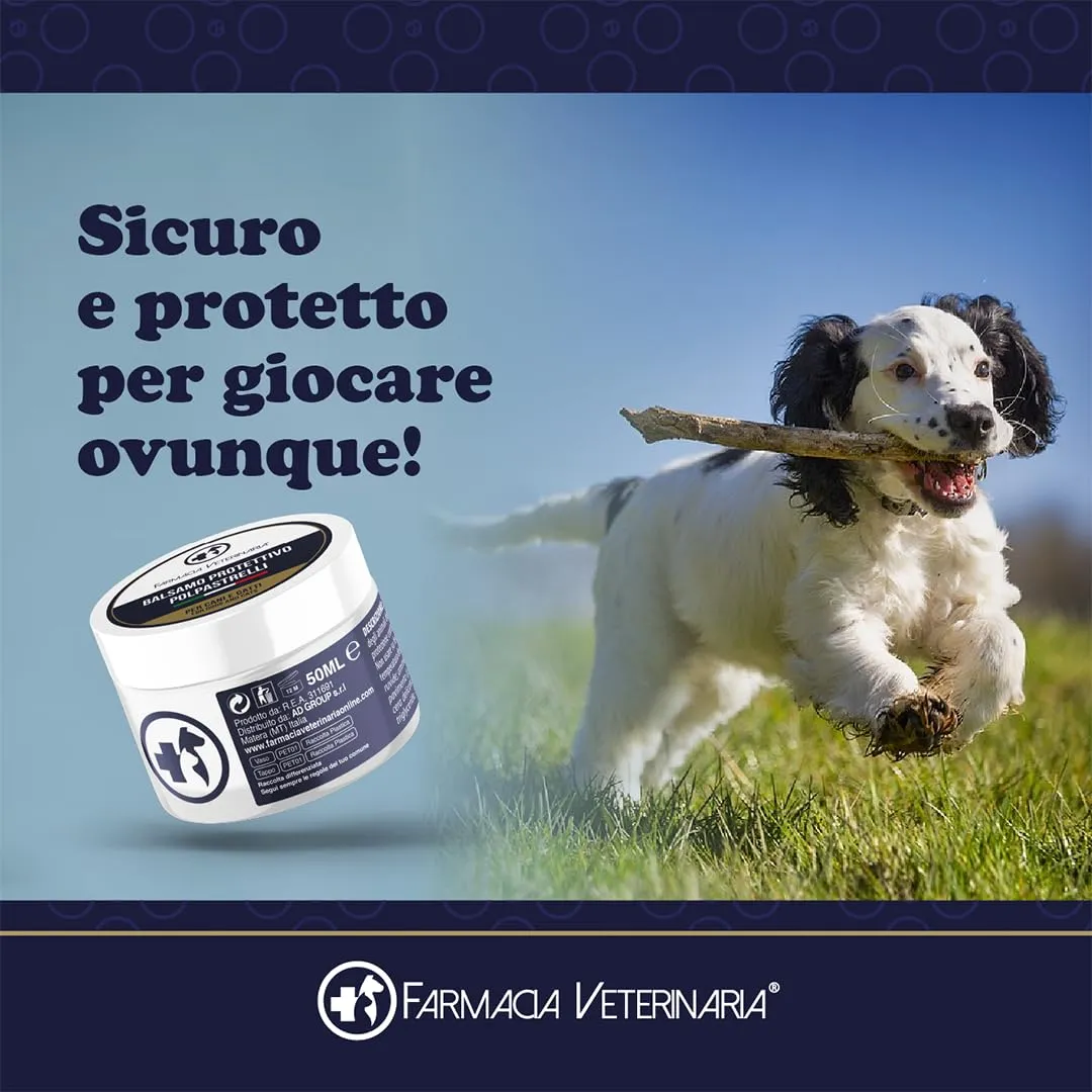 Farmacia Veterinaria Crema Polpastrelli per Cane e Gatto, Protezione Caldo e Freddo, 50ml - immagine 3