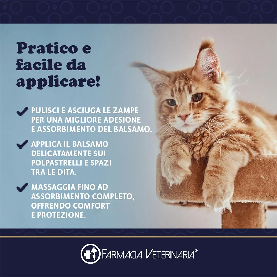 Farmacia Veterinaria Crema Polpastrelli per Cane e Gatto, Protezione Caldo e Freddo, 50ml - immagine 5