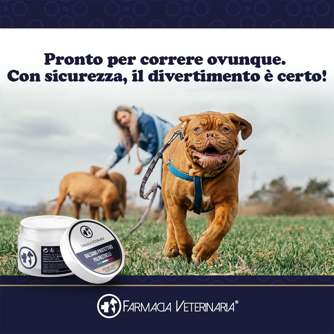 Farmacia Veterinaria Crema Polpastrelli per Cane e Gatto, Protezione Caldo e Freddo, 50ml - immagine 7
