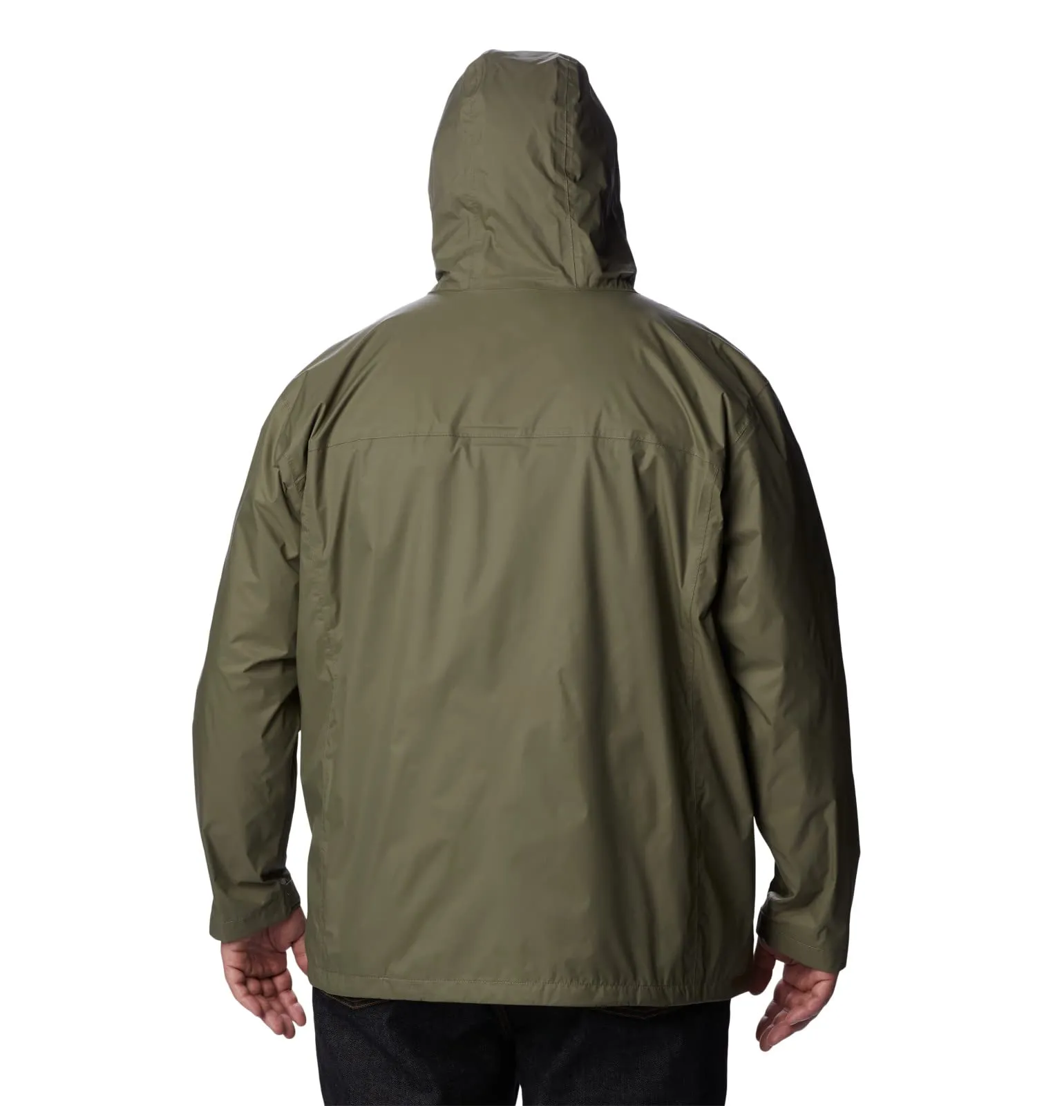 Columbia Giacca Impermeabile II da Uomo, Verde Pietra, XL Tall - immagine 8