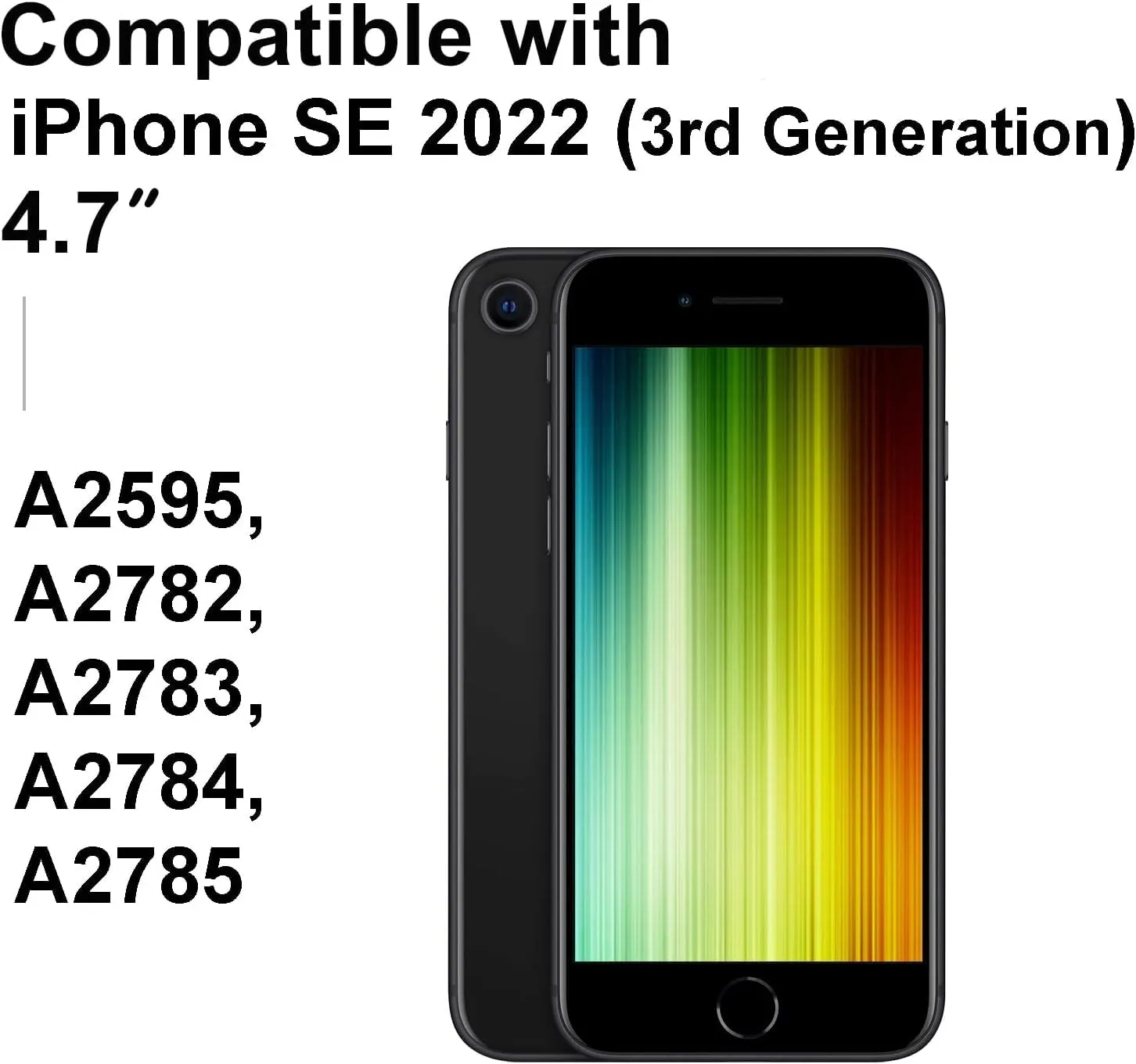 LL TRADER Schermo LCD 4,7'' e Kit di Riparazione per iPhone SE 2022 - immagine 2
