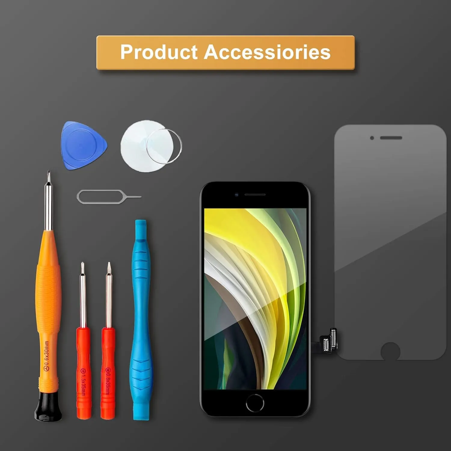 LL TRADER Schermo LCD 4,7'' e Kit di Riparazione per iPhone SE 2022 - immagine 6