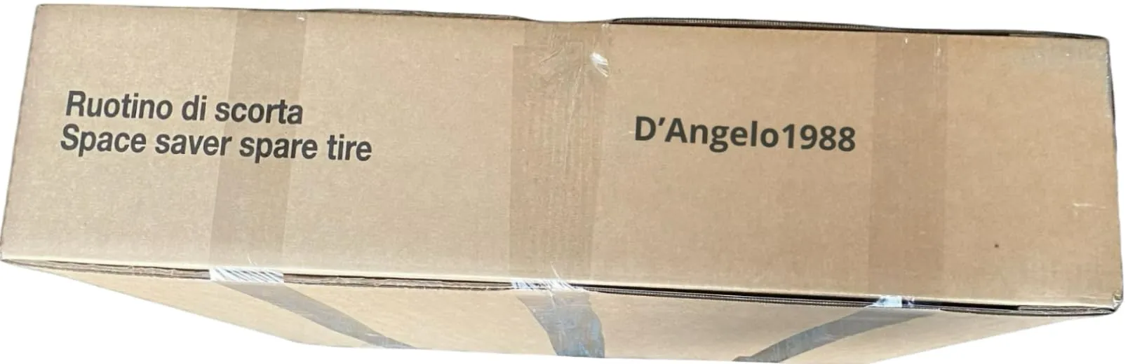 D'ANGELO 1988 Kit Ruotino di Scorta 125/80R17 per Suzuki Vitara con Cric, Chiave, Vite, Guanti e Sacca - immagine 5