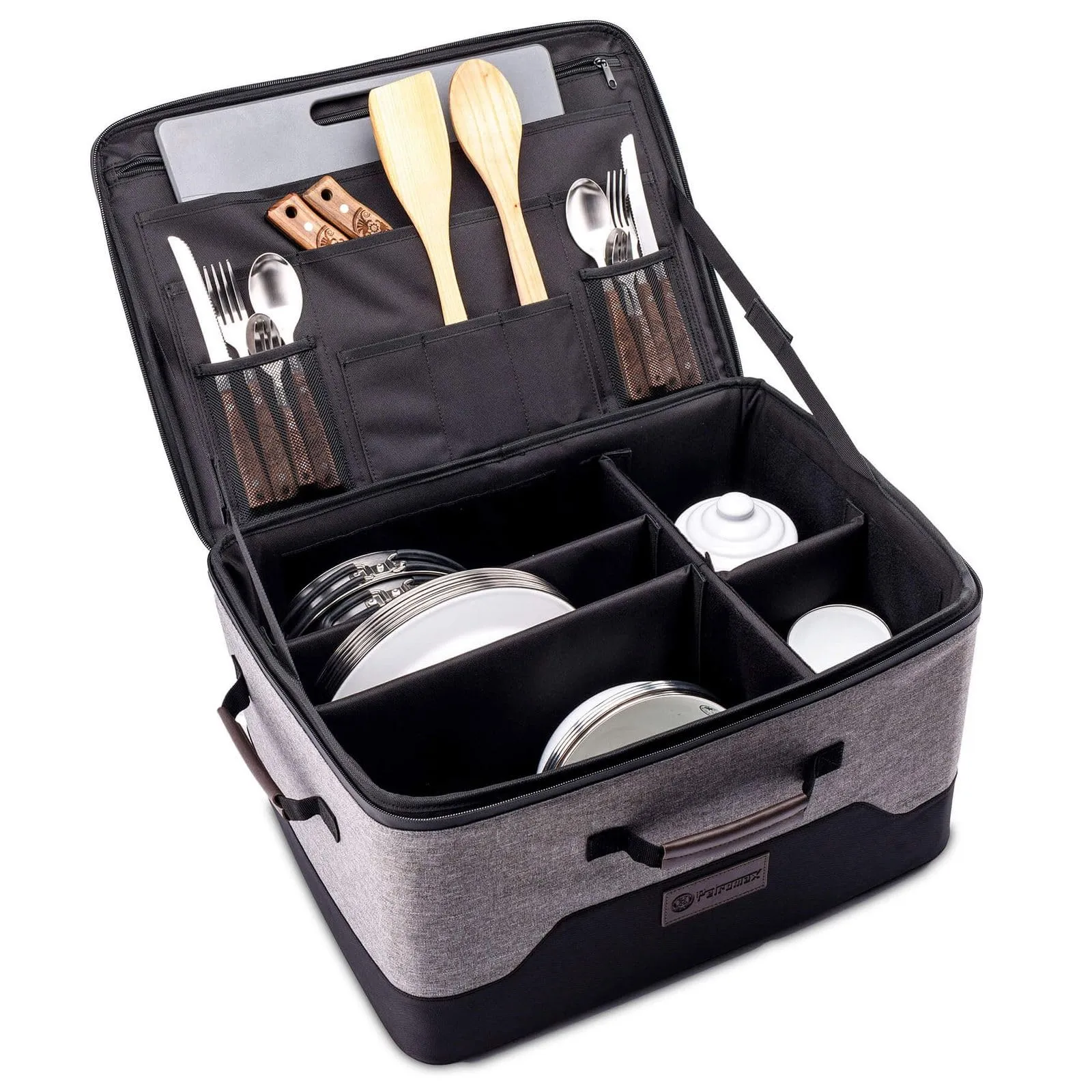 Petromax Catago Box 50 Camping Box, Grigio - immagine 1