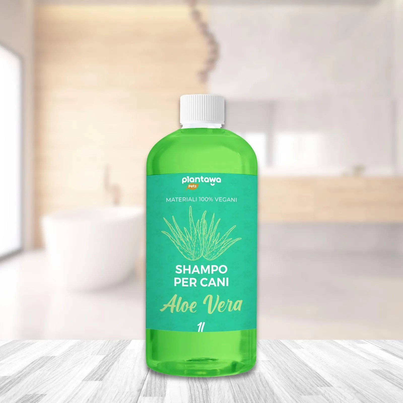 Plantawa Shampoo per Cani all'Aloe Vera, 1L - immagine 7