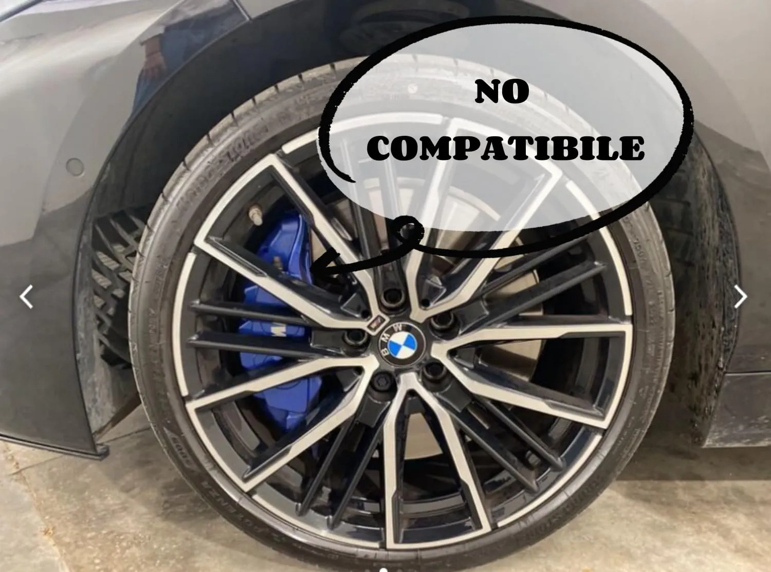 D'ANGELO 1988 Kit Ruotino di Scorta 17" 125/70R17 per BMW Serie 1 F40 - F70 (09/2019>) con Cric, Chiave e Sacca (non compatibile con freni M-Sport) - immagine 6