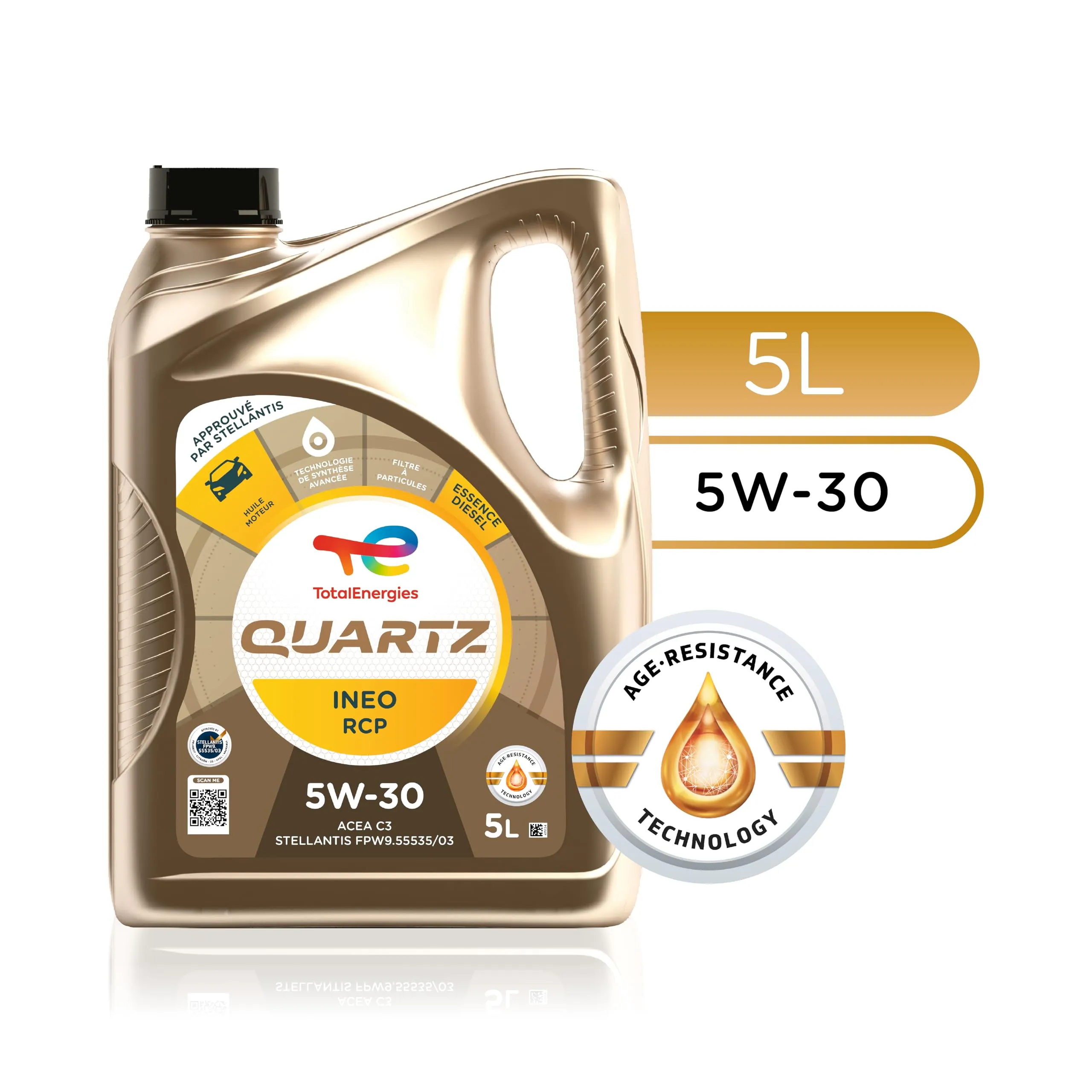 TotalEnergies Quartz Ineo RCP 5W30 5L - immagine 3