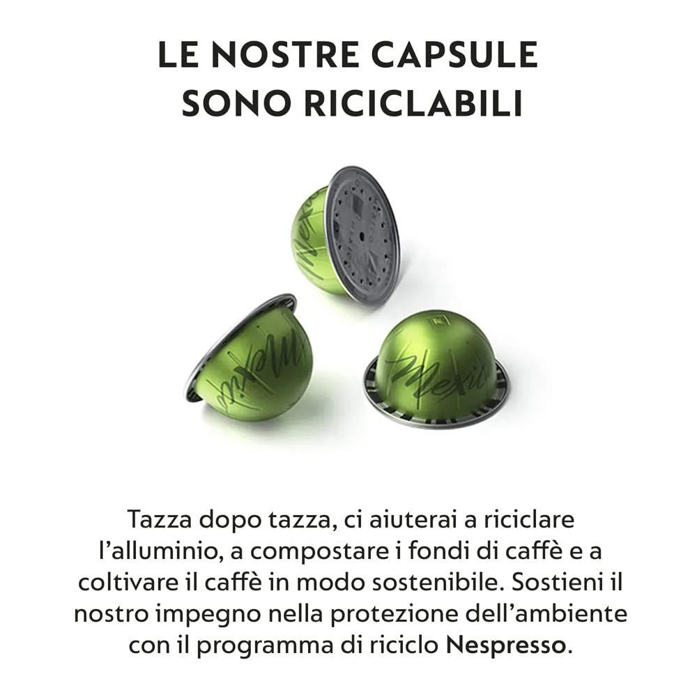 De'Longhi Nespresso Vertuo Pop ENV90.B Macchina Caffè a Capsule, 1260W, Liquorice Nero (Incluse 60 Capsule) - immagine 7