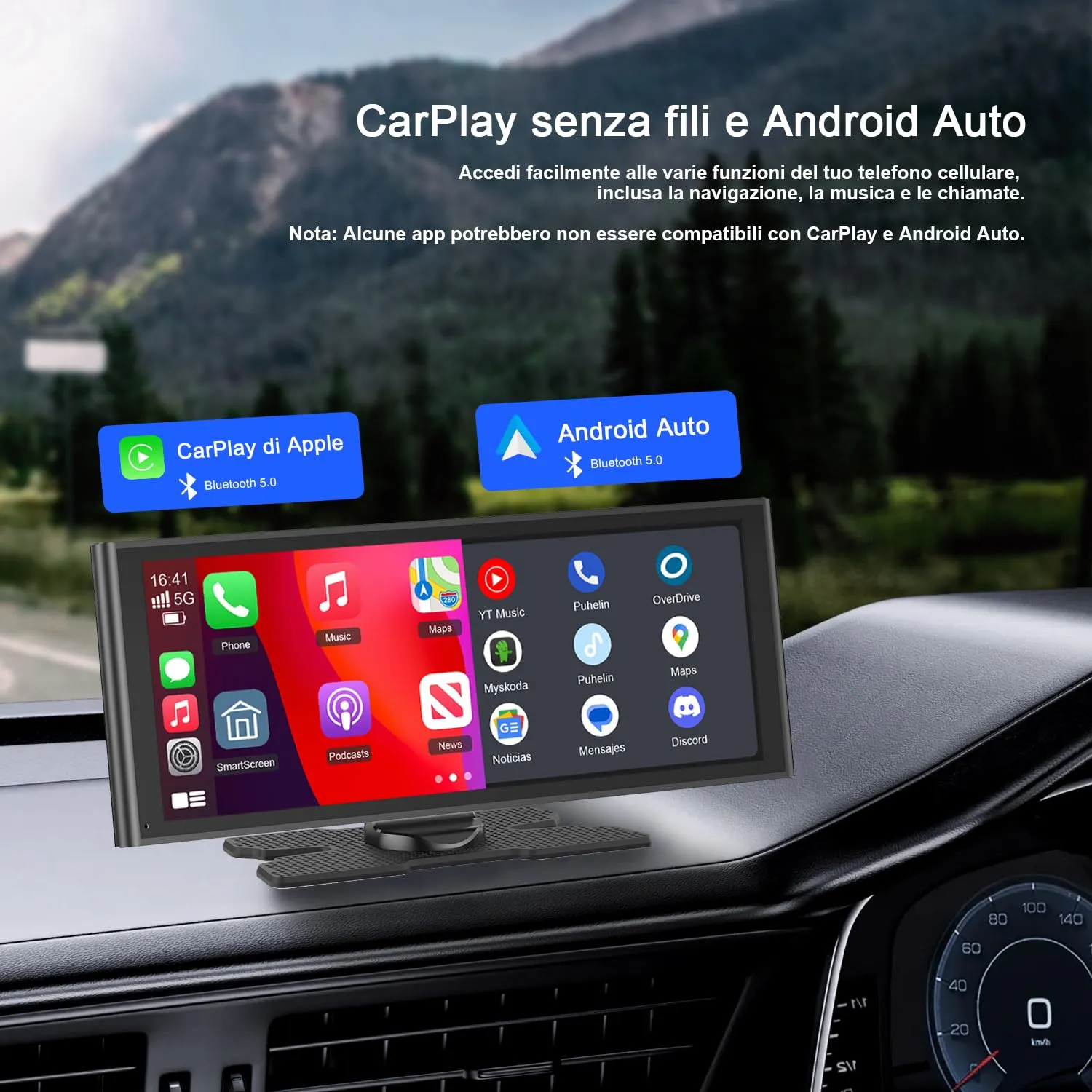 Avylet Carplay Wireless Android Auto IPS Screen 9.26" RC06HL-V2 - immagine 2