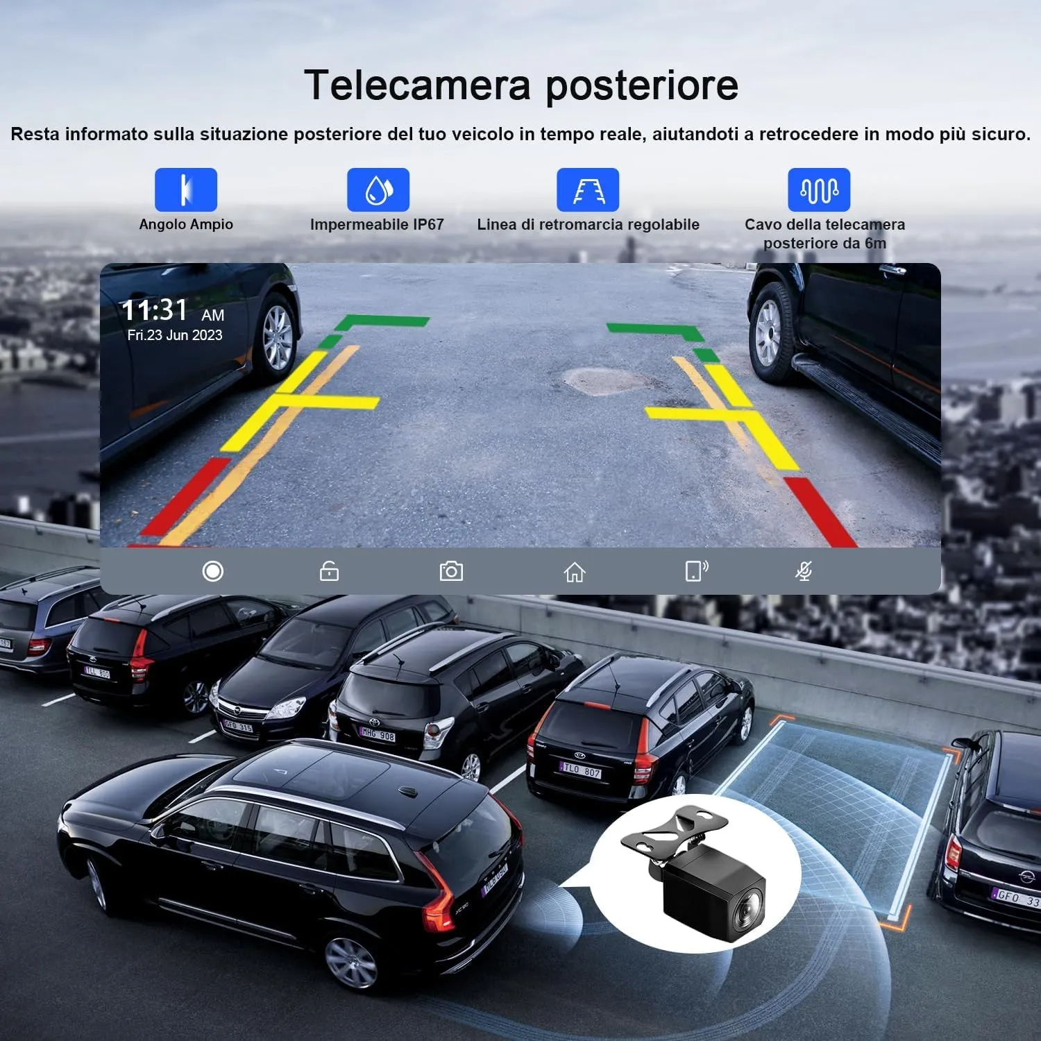 Avylet Carplay Wireless Android Auto IPS Screen 9.26" RC06HL-V2 - immagine 3