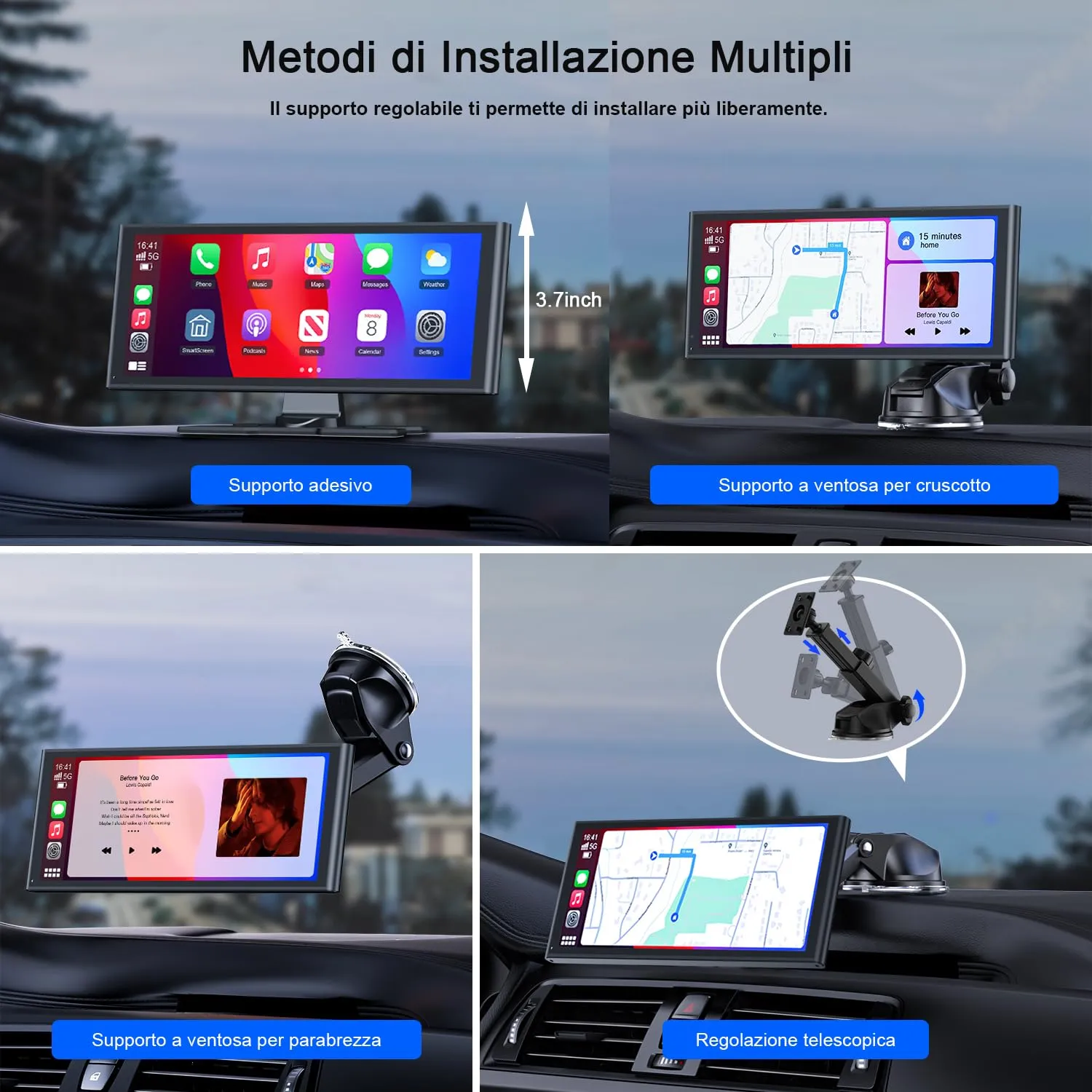 Avylet Carplay Wireless Android Auto IPS Screen 9.26" RC06HL-V2 - immagine 7