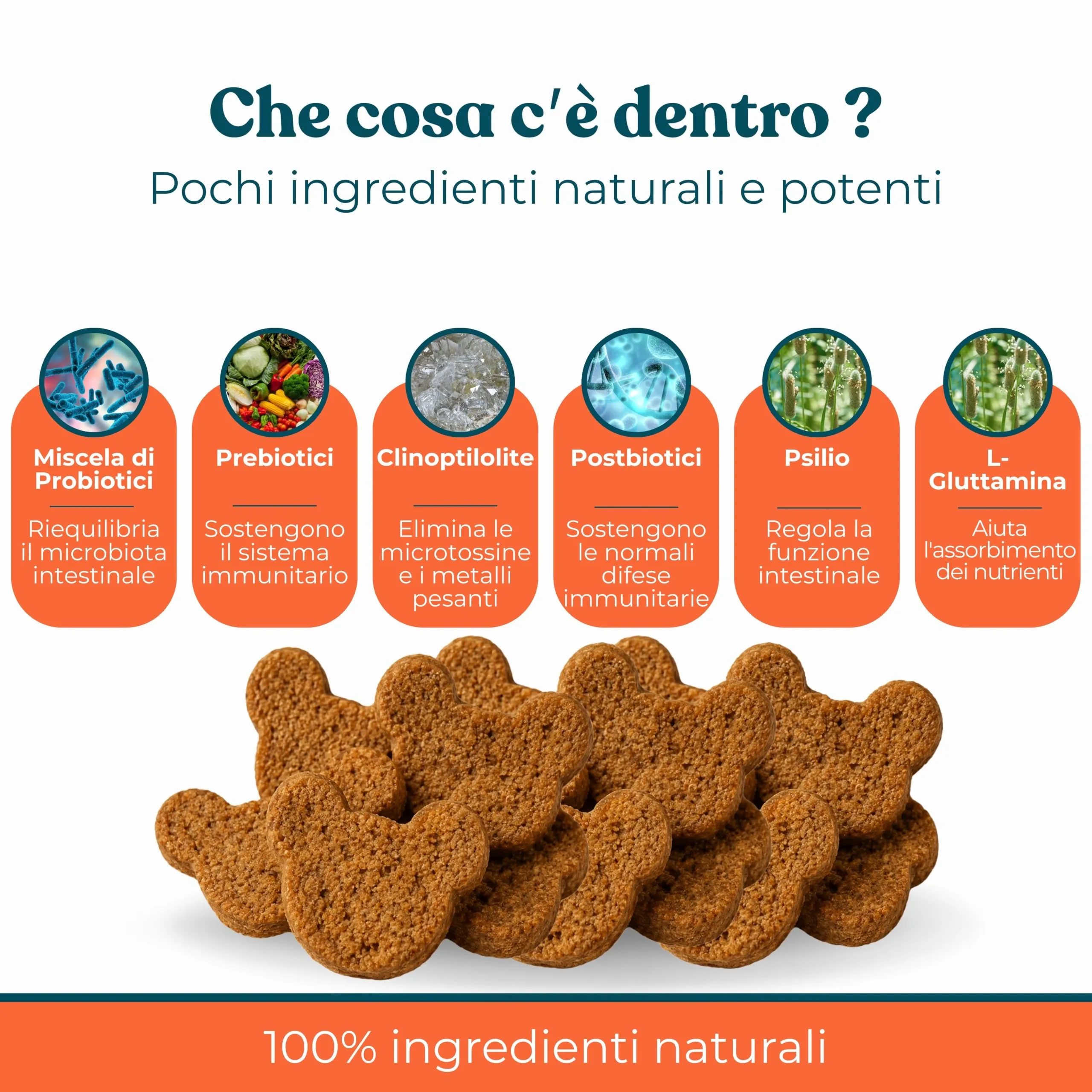 Integropet Probiotici per Gatti Gusto Pollo e Pesce, 60 bocconcini - immagine 4