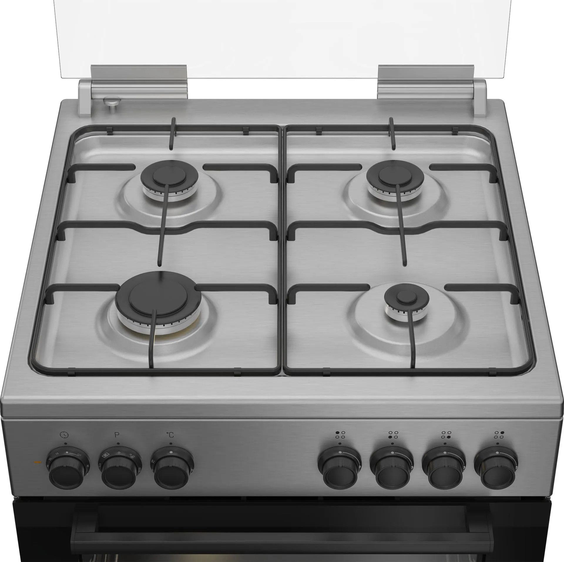 Beko FBE62120XD Cucina a gas con forno elettrico, 4 fuochi, 60x60 cm, Classe A - immagine 6