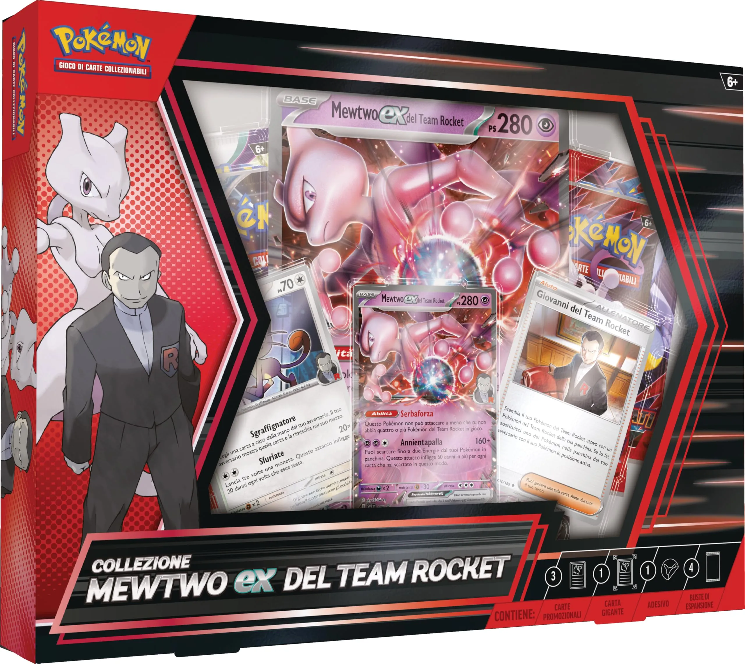 Pokémon GCC Collezione Mewtwo-ex del Team Rocket - immagine 1