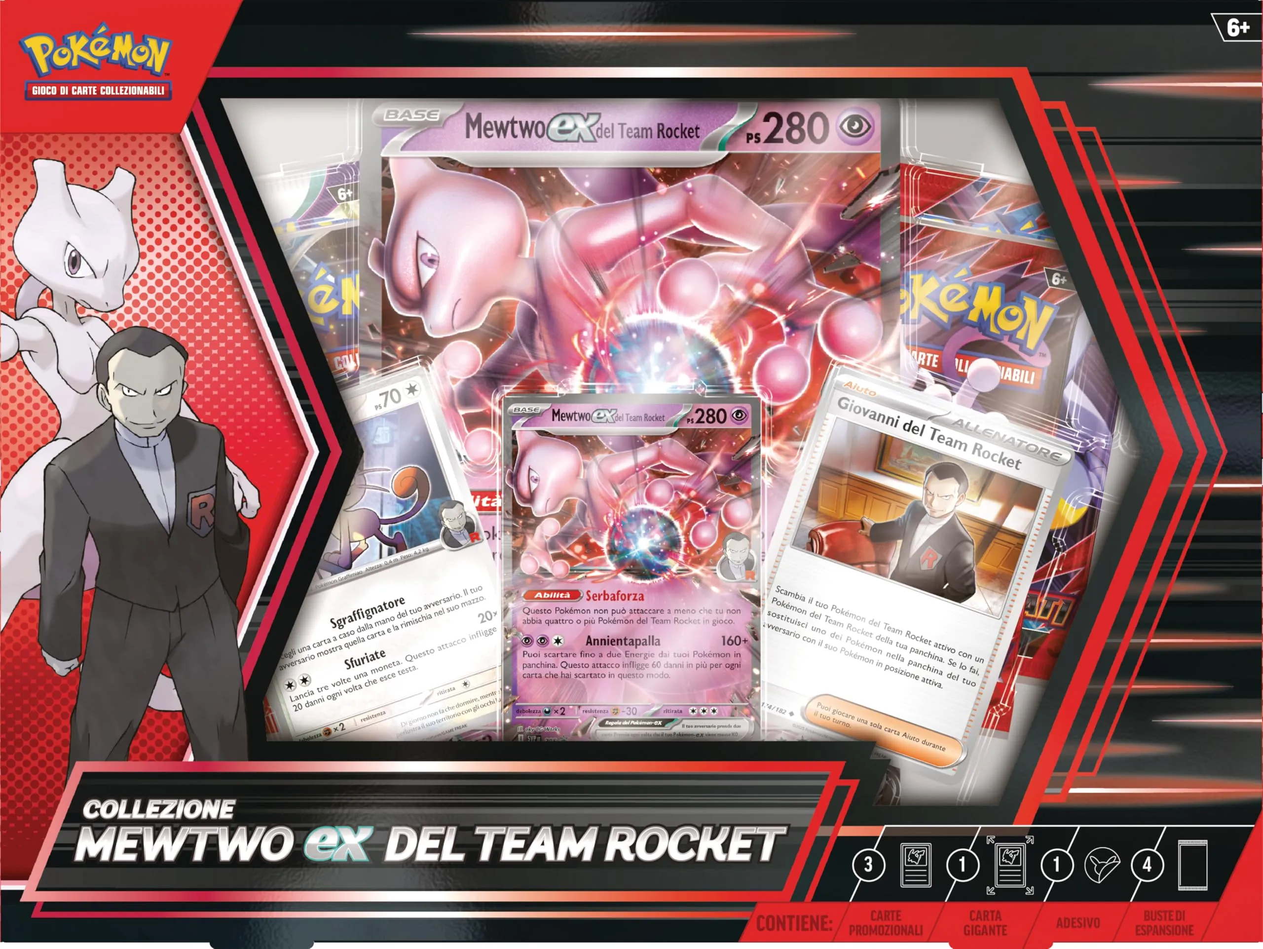 Pokémon GCC Collezione Mewtwo-ex del Team Rocket - immagine 3