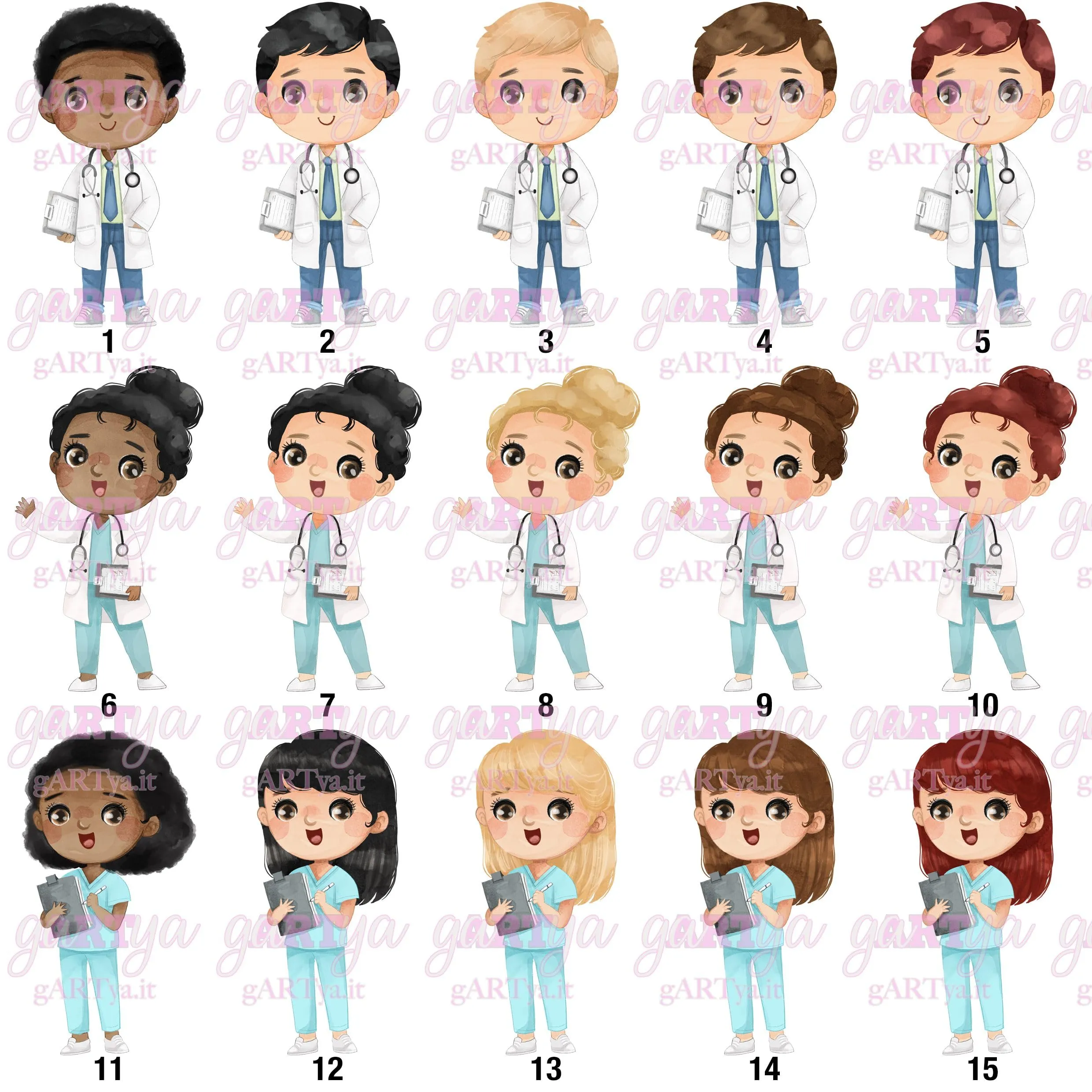 Spilletta Pin Personalizzata per Personale Sanitario, 5.8 cm, Bianco - immagine 3