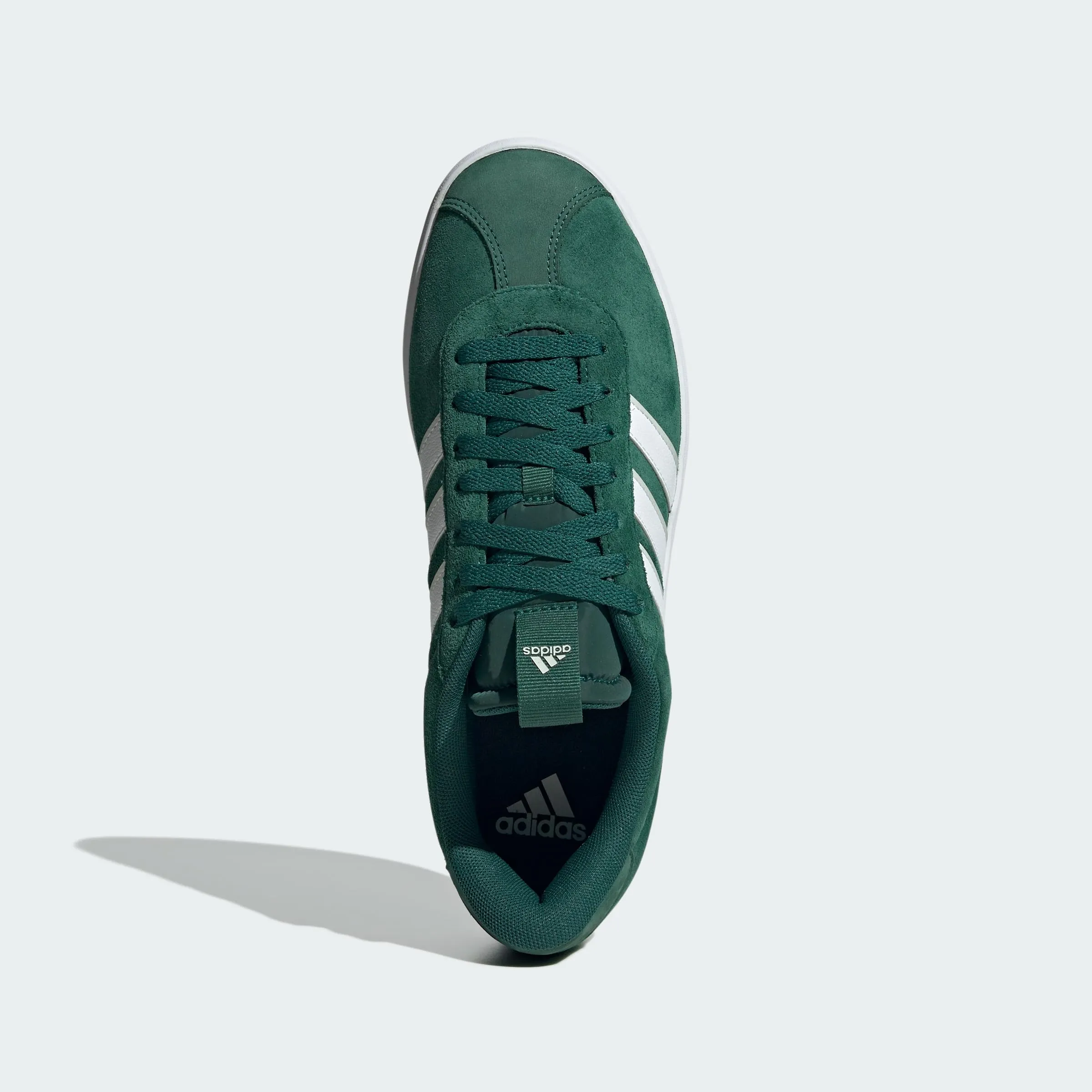 adidas VL Court Shoes, Green Cloud White Wonder Silver, 42 EU - immagine 3