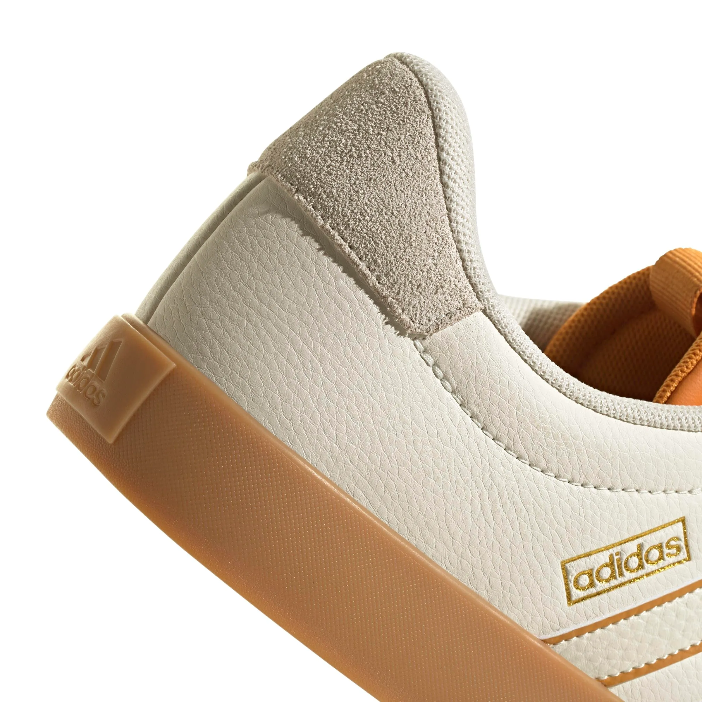 adidas VL Court Shoes, Off White Ivory Orbit Grey, 44 EU - immagine 2
