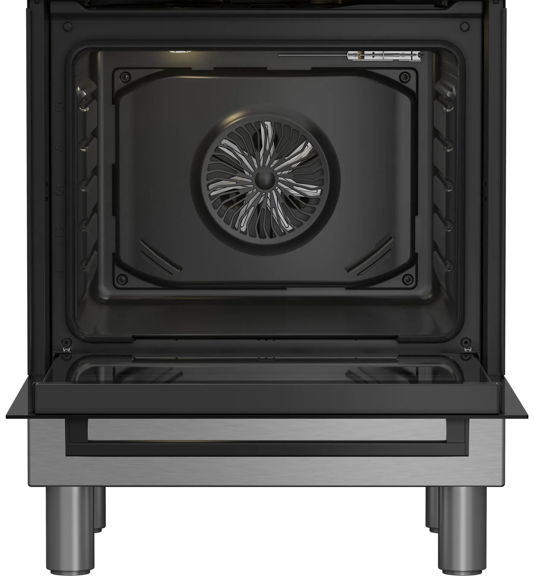 Beko FBE62310GX Cucina a gas con forno elettrico, 4 fuochi, 60x60 cm, Inox - immagine 5